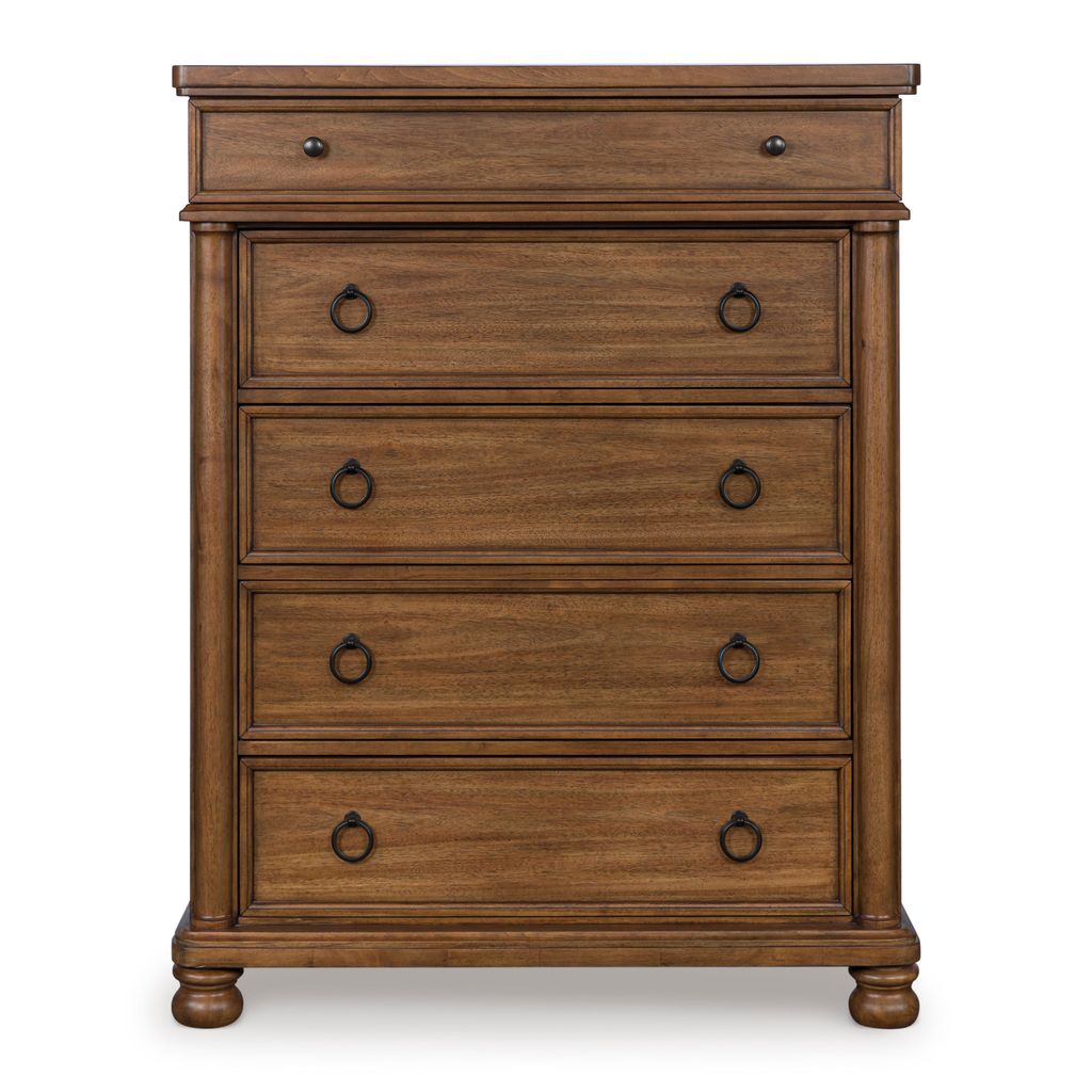 Greddinton Chest of Drawers In Brown NCB82446
