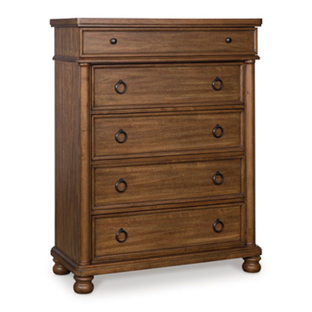 Greddinton Chest of Drawers In Brown NCB82446
