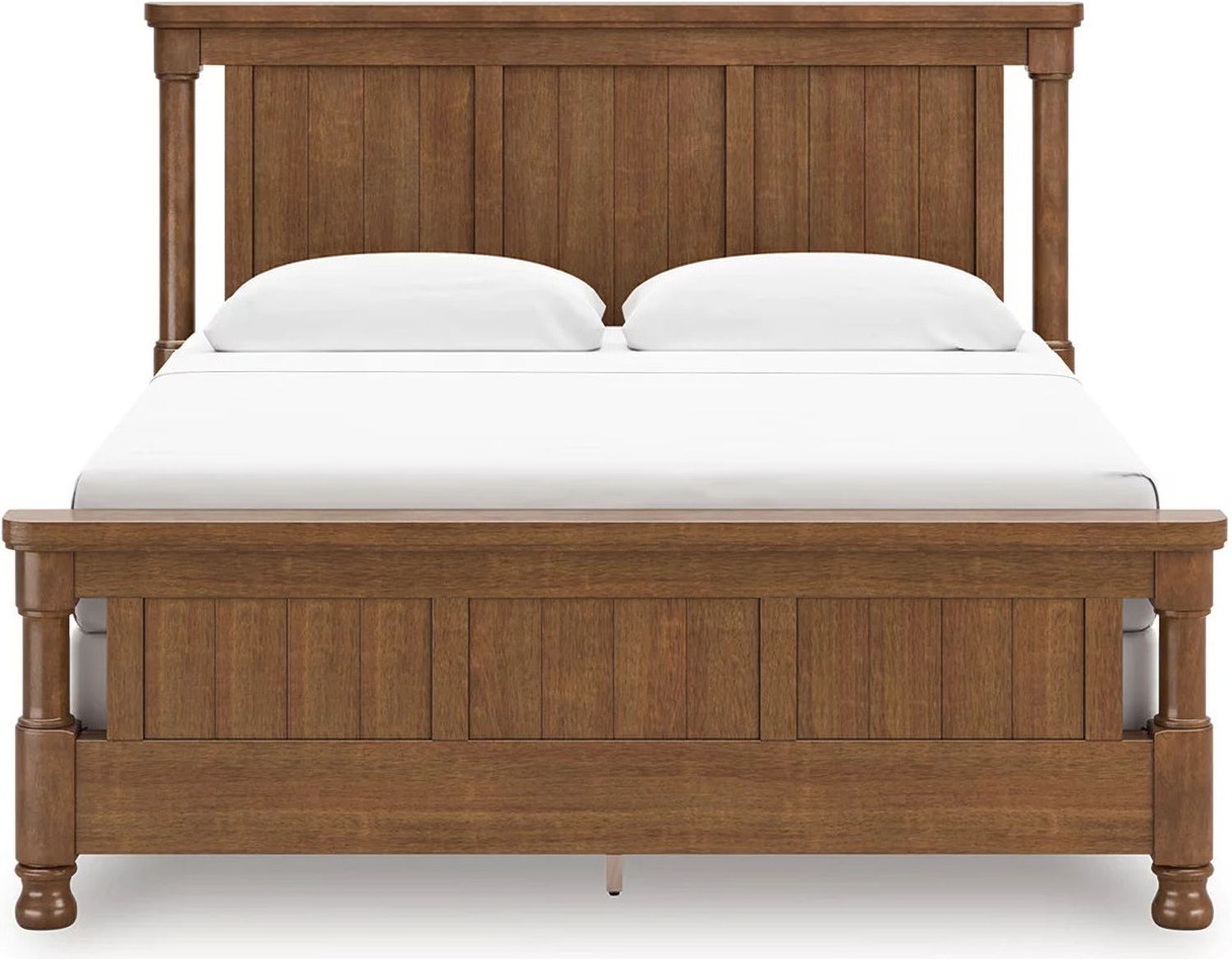 Greddinton King Poster Bed In Brown NCB824B4