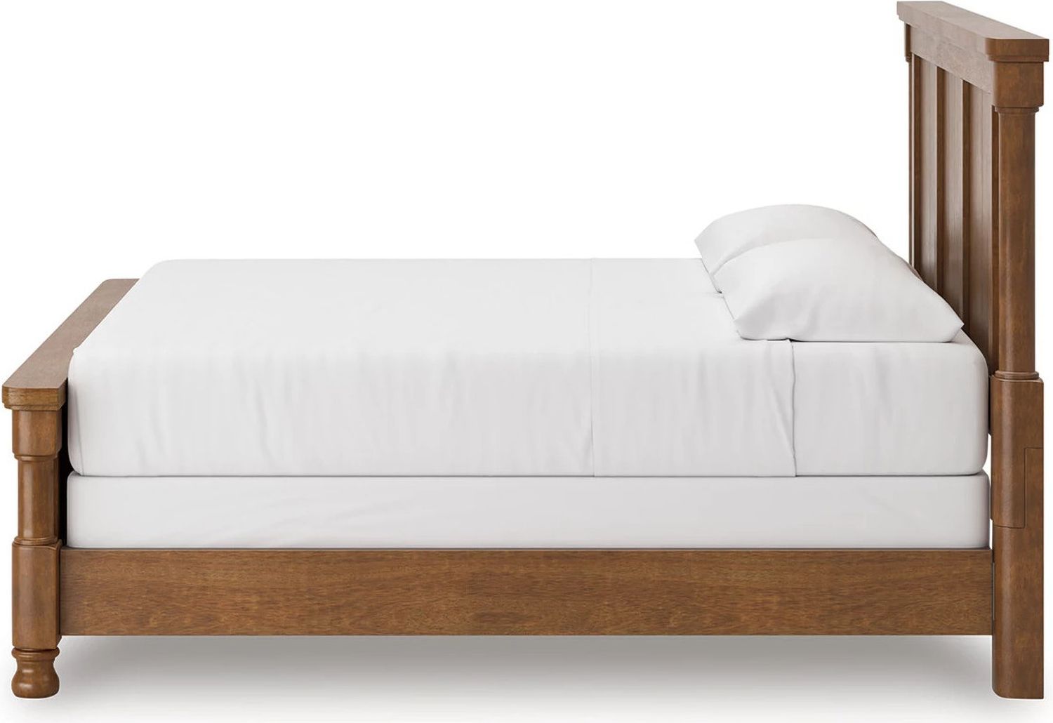 Greddinton King Poster Bed In Brown NCB824B4