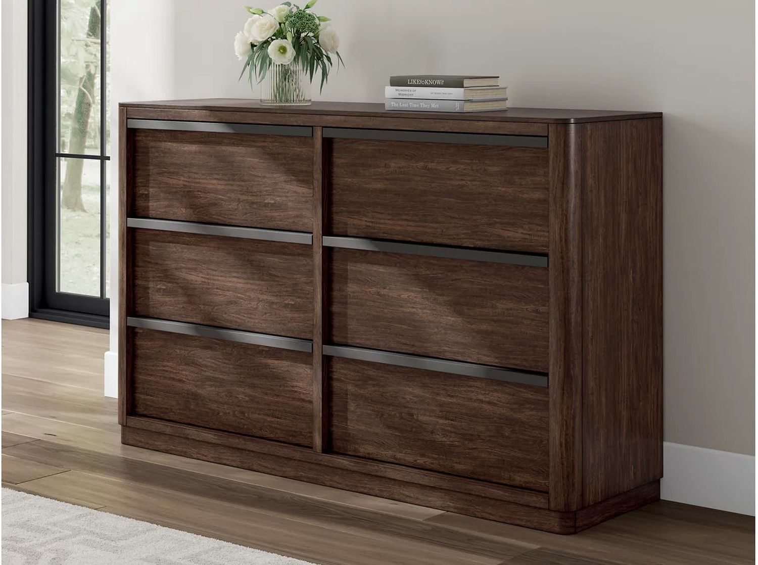Yingden Dresser In Dark Brown NCB85731