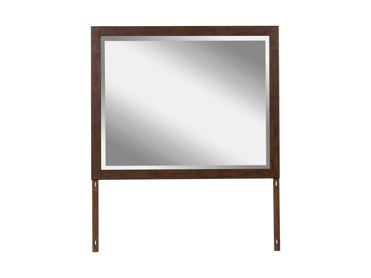 Yingden Bedroom Mirror In Dark Brown NCB85736