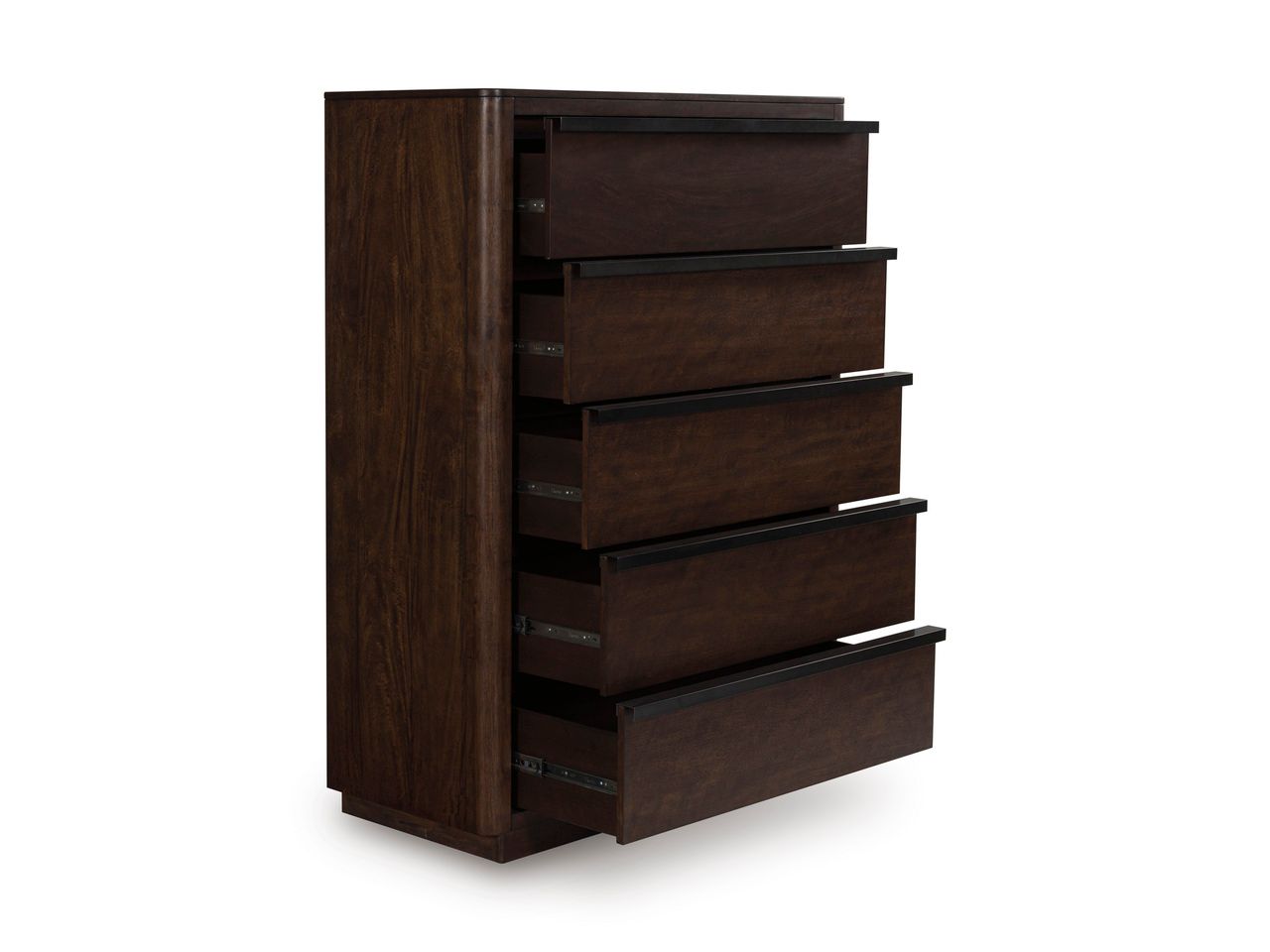 Yingden Chest of Drawers In Dark Brown NCB85746