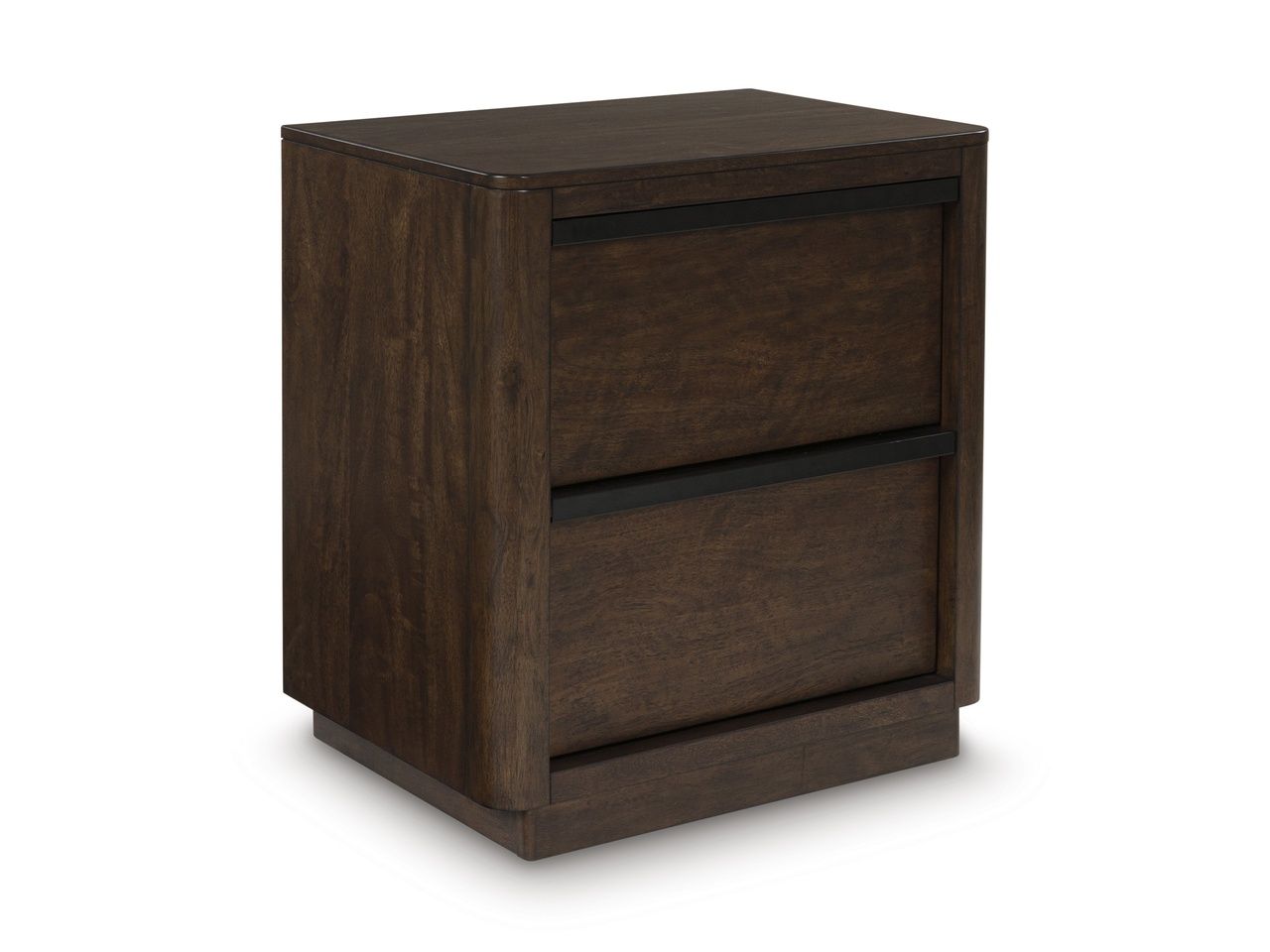 Yingden Nightstand In Dark Brown NCB85792