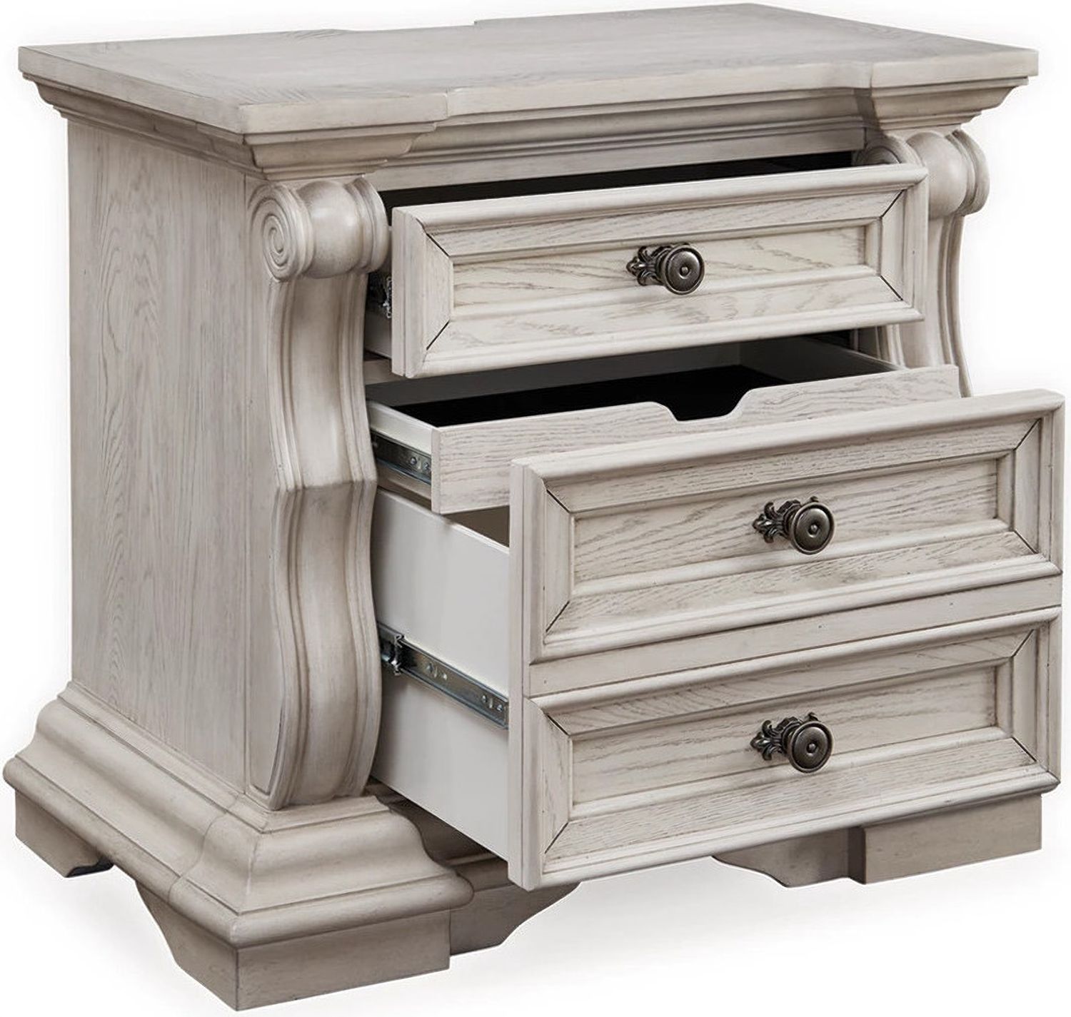 Valleymont Nightstand In Antique White NCB94893
