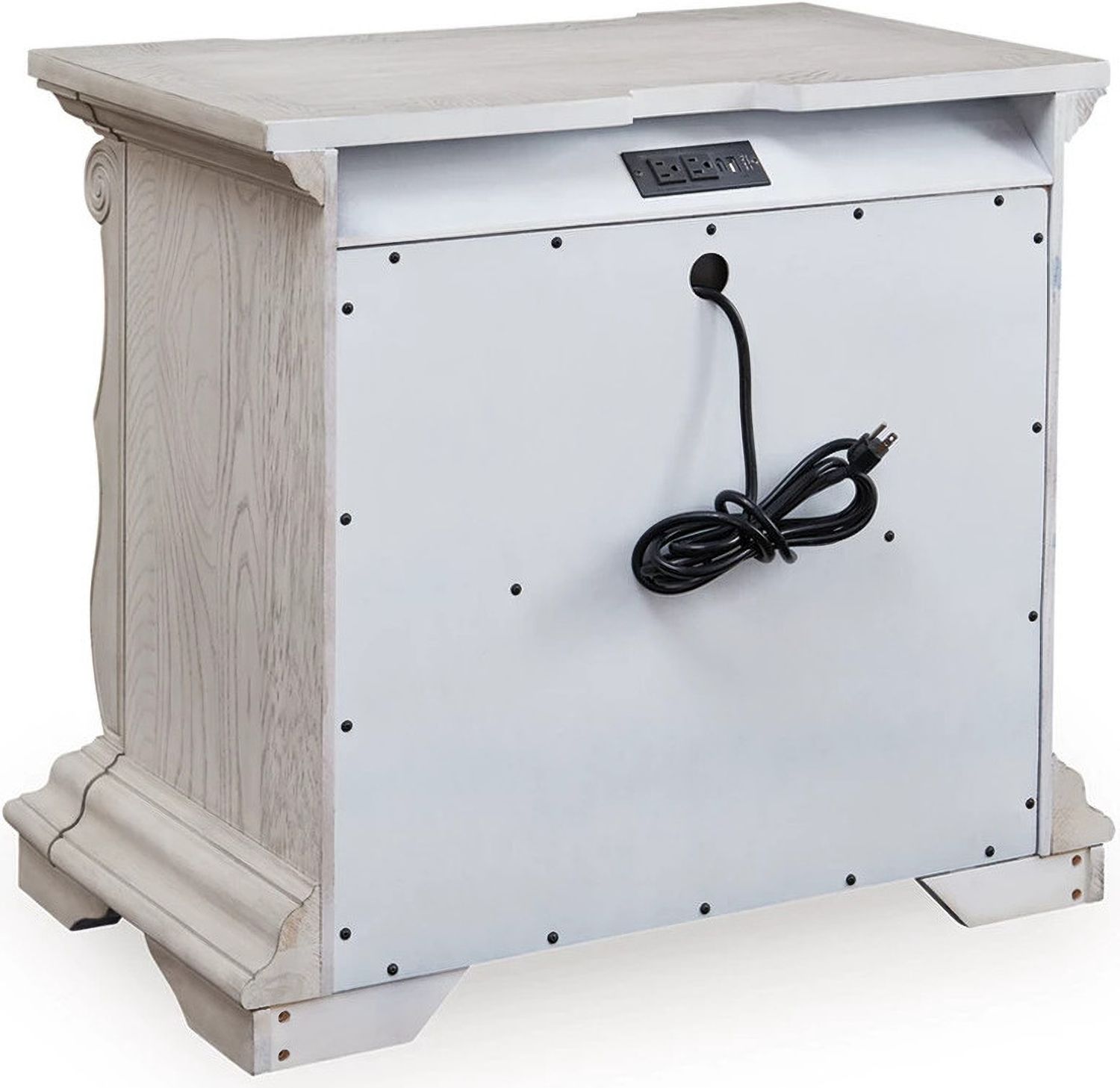 Valleymont Nightstand In Antique White NCB94893