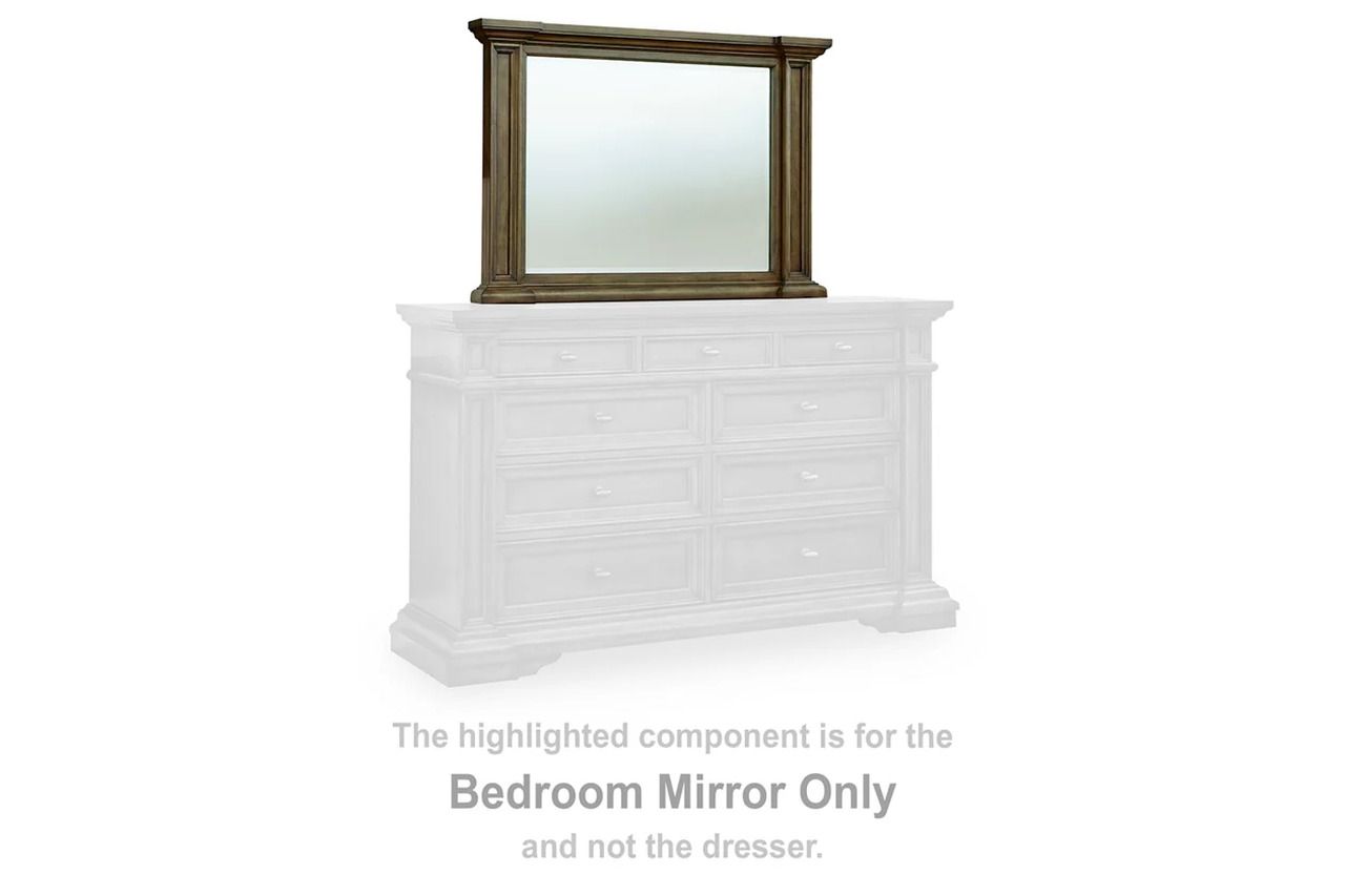Thoridan Bedroom Mirror In Brown NCB94936