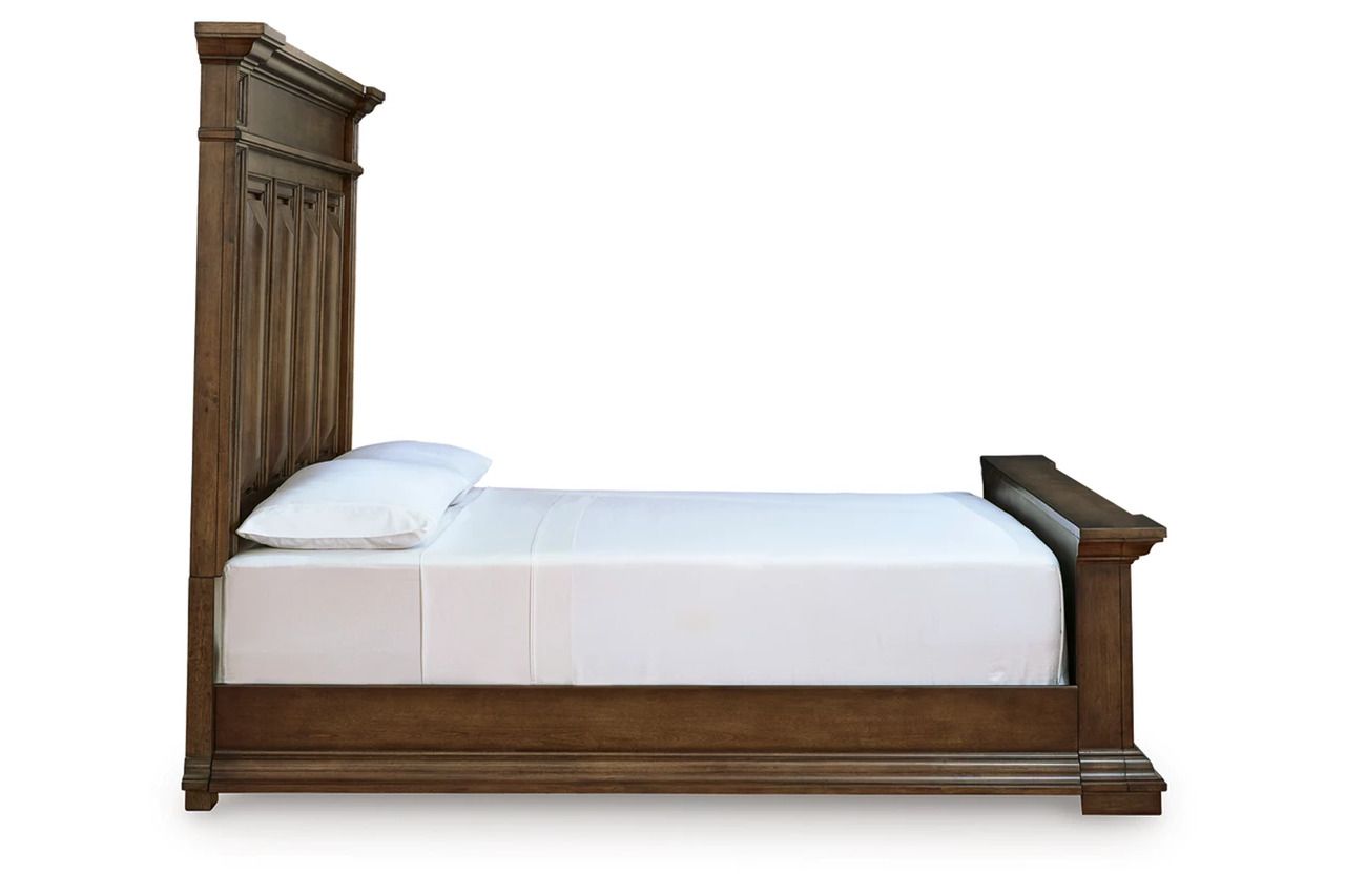 Thoridan King Panel Bed In Brown NCB949B6