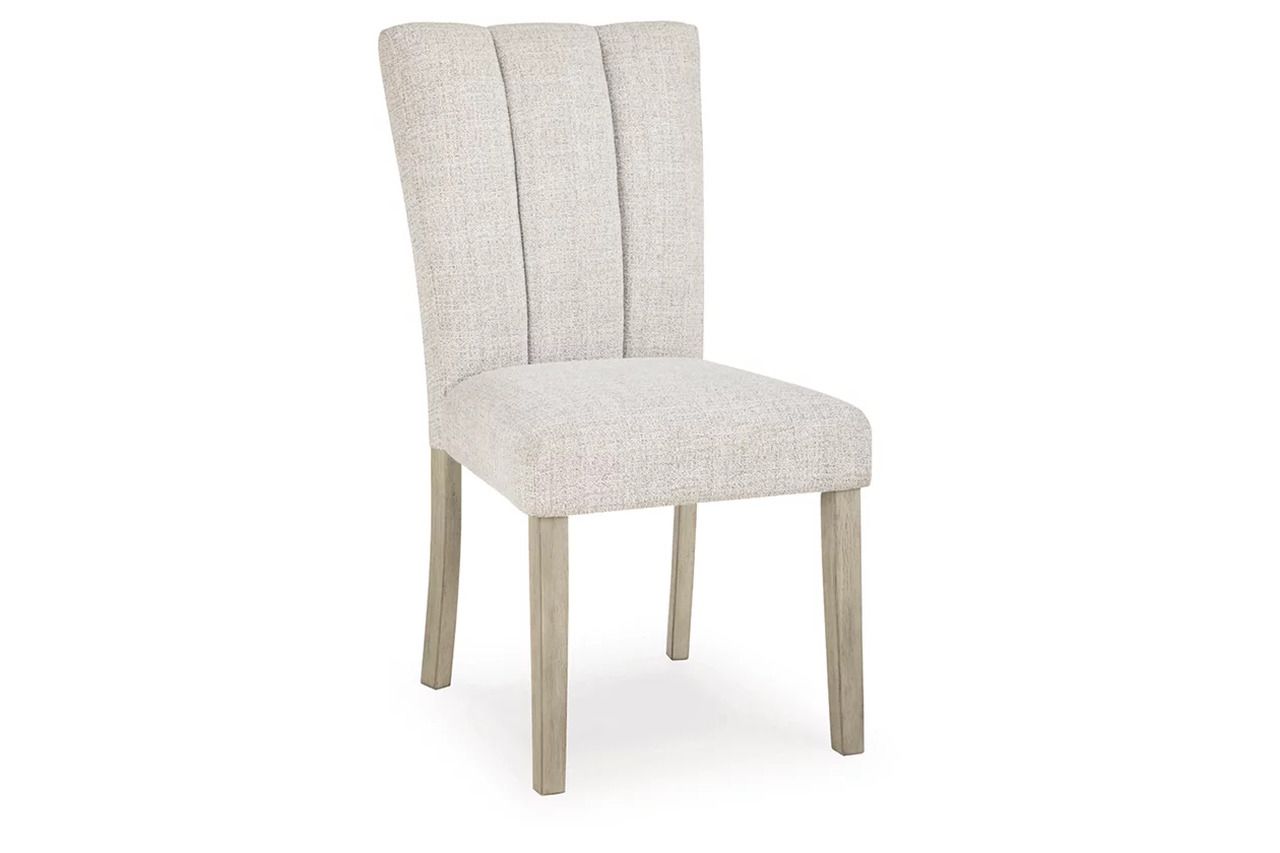 Grallegen Dining Chair Set of 2 In Bisque NCD57501