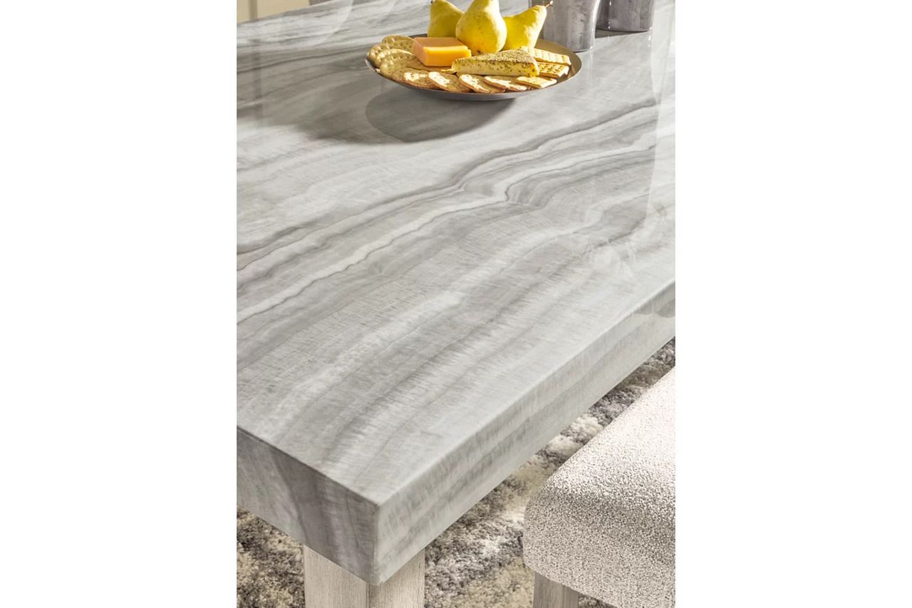 Grallegen Dining Room Set In Bisque NCD575D1
