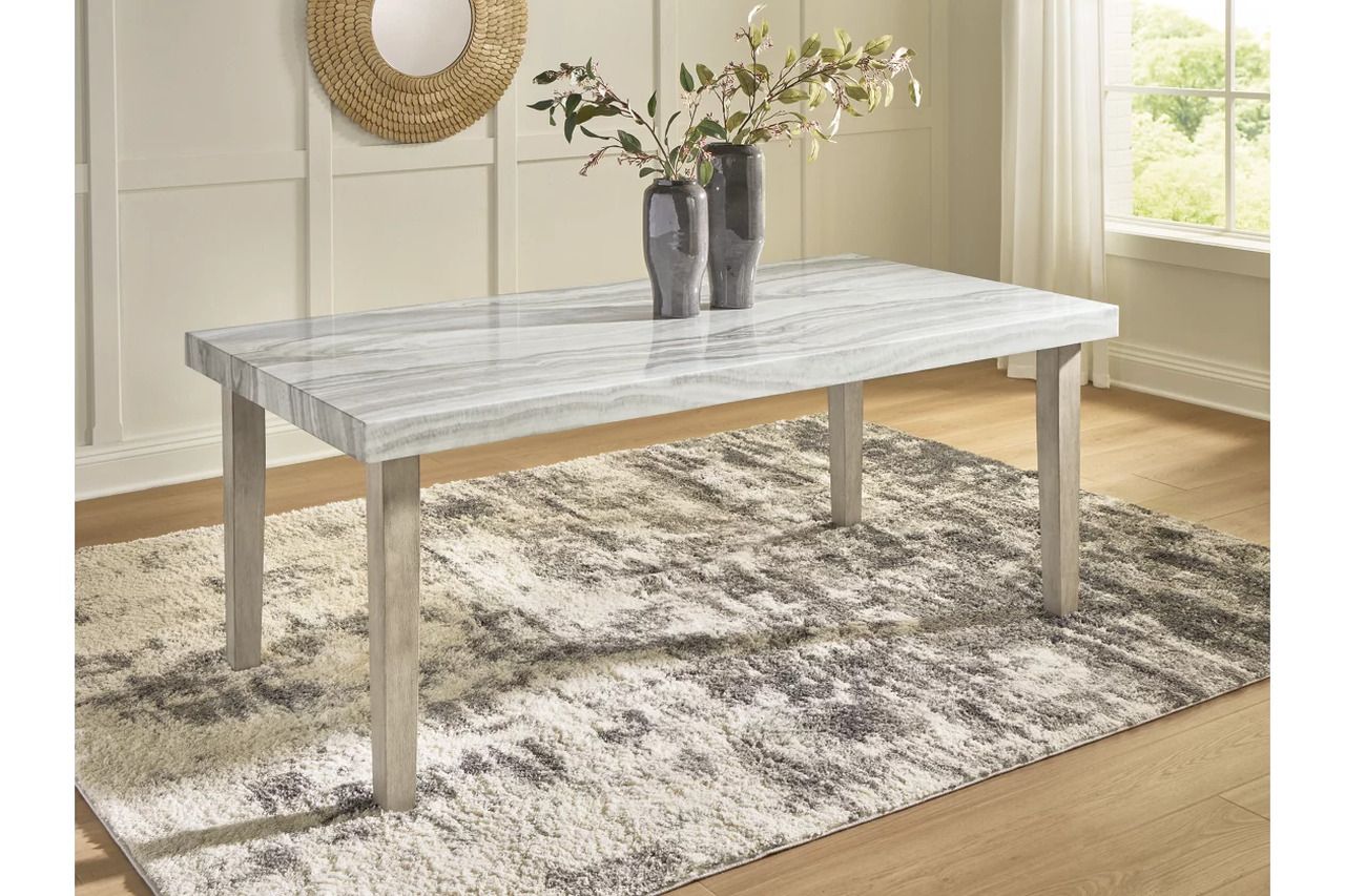 Grallegen Dining Room Set In Bisque NCD575D1