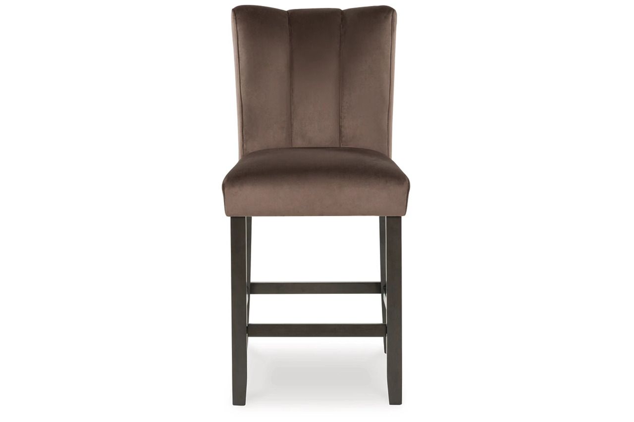 Zendalia Counter Height Barstool Set of 2 In Mocha NCD581124