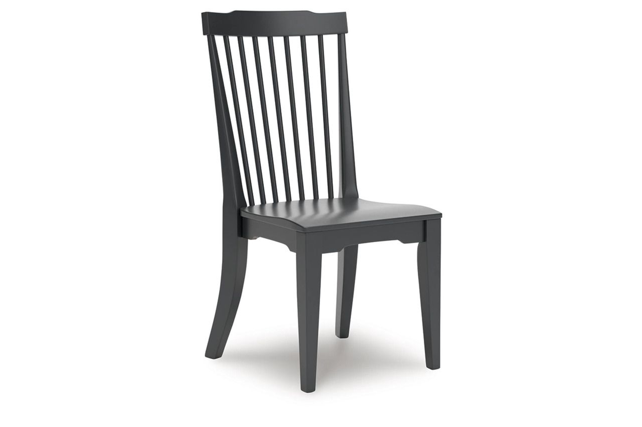 Mendinfort Dining Chair Set of 2 In Black NCD59101
