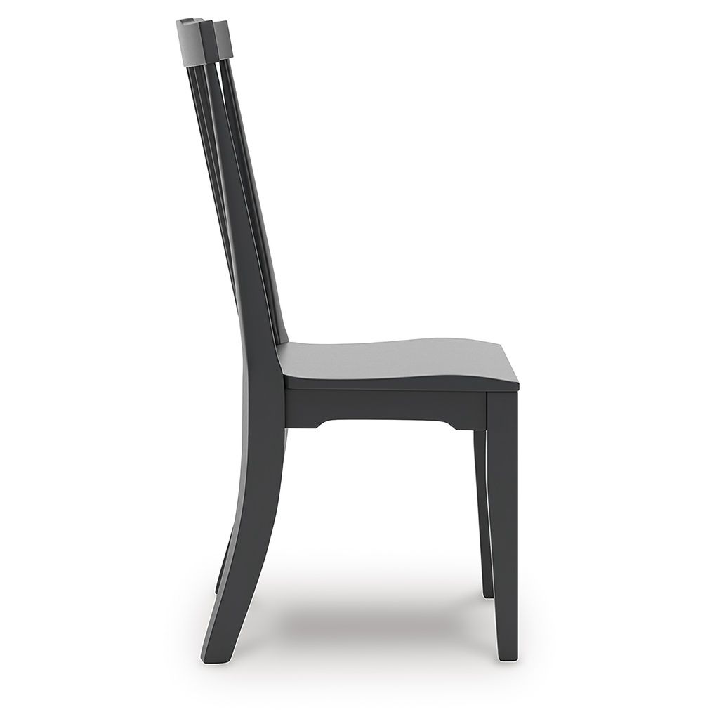 Mendinfort Dining Chair Set of 2 In Black NCD59101