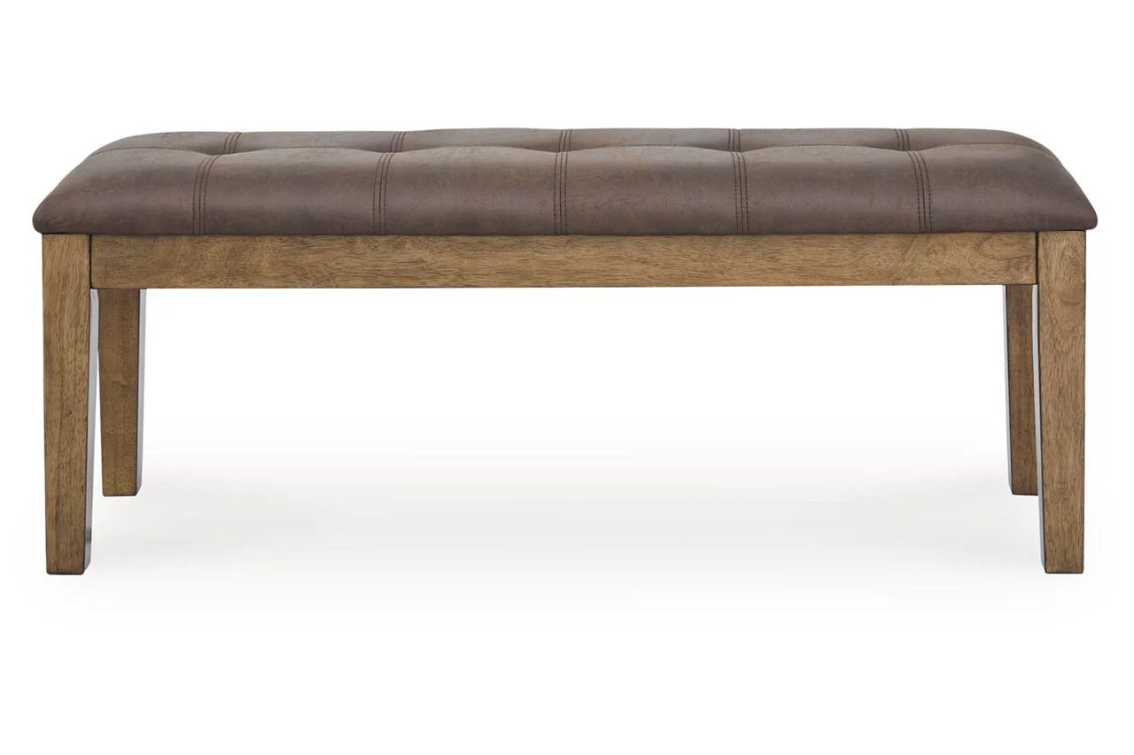 Vallister 50 Inch Dining Bench In Light Brown NCD59200