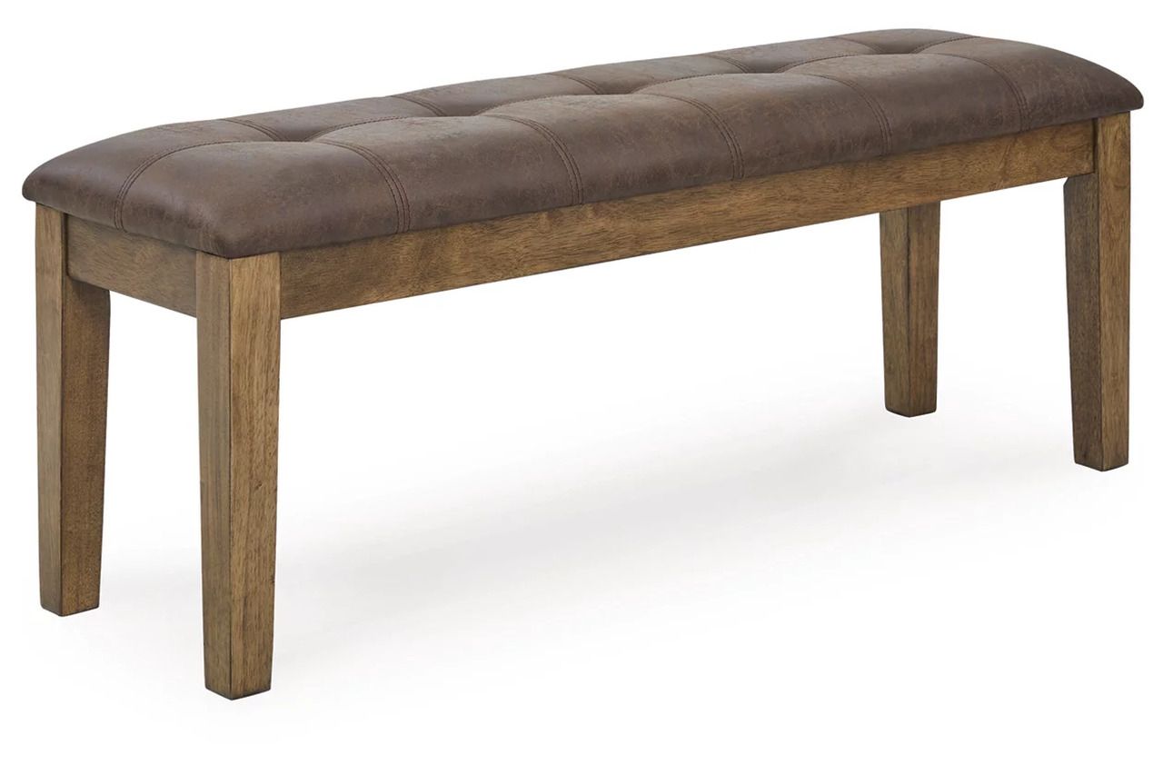 Vallister 50 Inch Dining Bench In Light Brown NCD59200