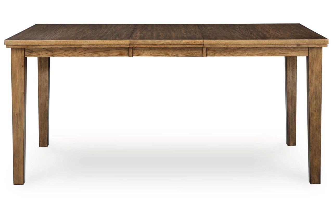 Vallister Counter Height Dining Extension Table In Light Brown NCD59232