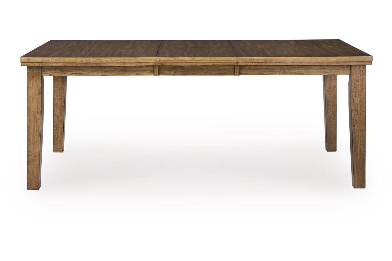 Vallister Dining Extension Table In Light Brown NCD59235