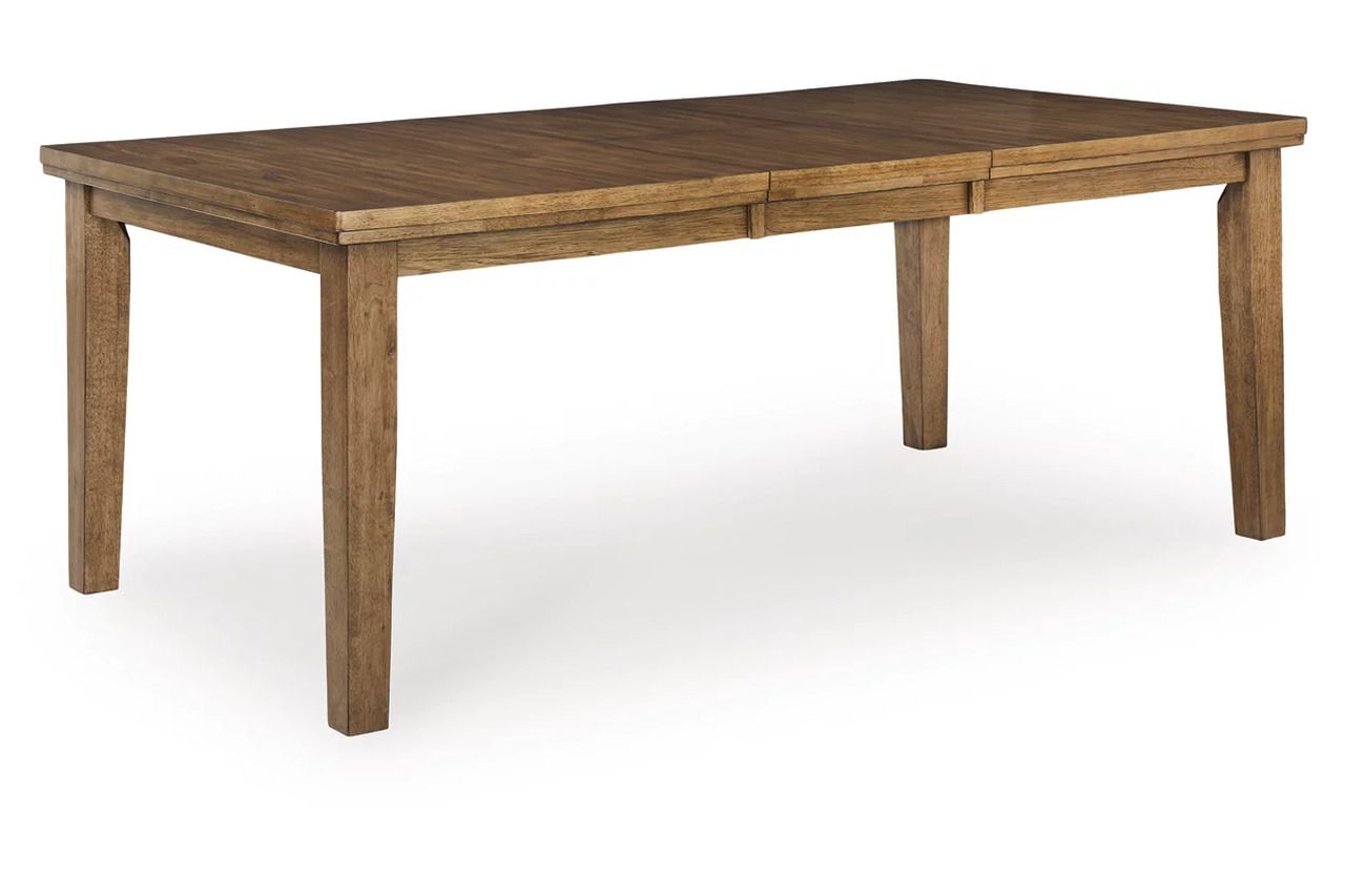 Vallister Dining Extension Table In Light Brown NCD59235