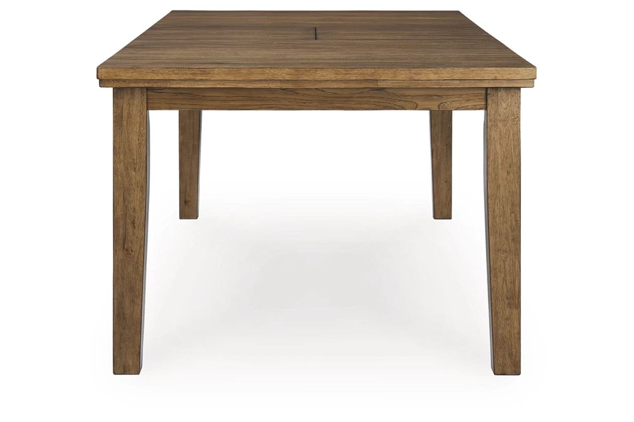Vallister Dining Extension Table In Light Brown NCD59235