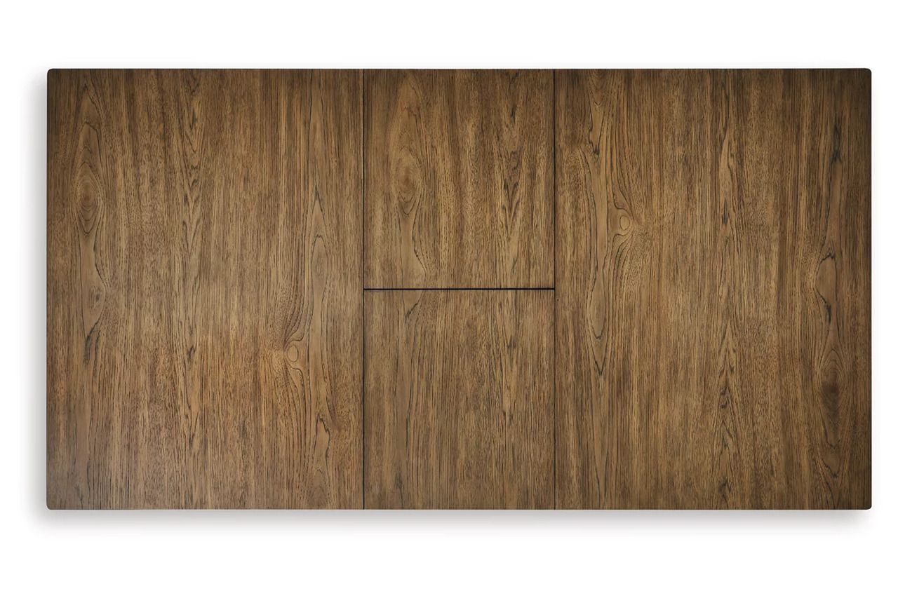 Vallister Dining Extension Table In Light Brown NCD59235