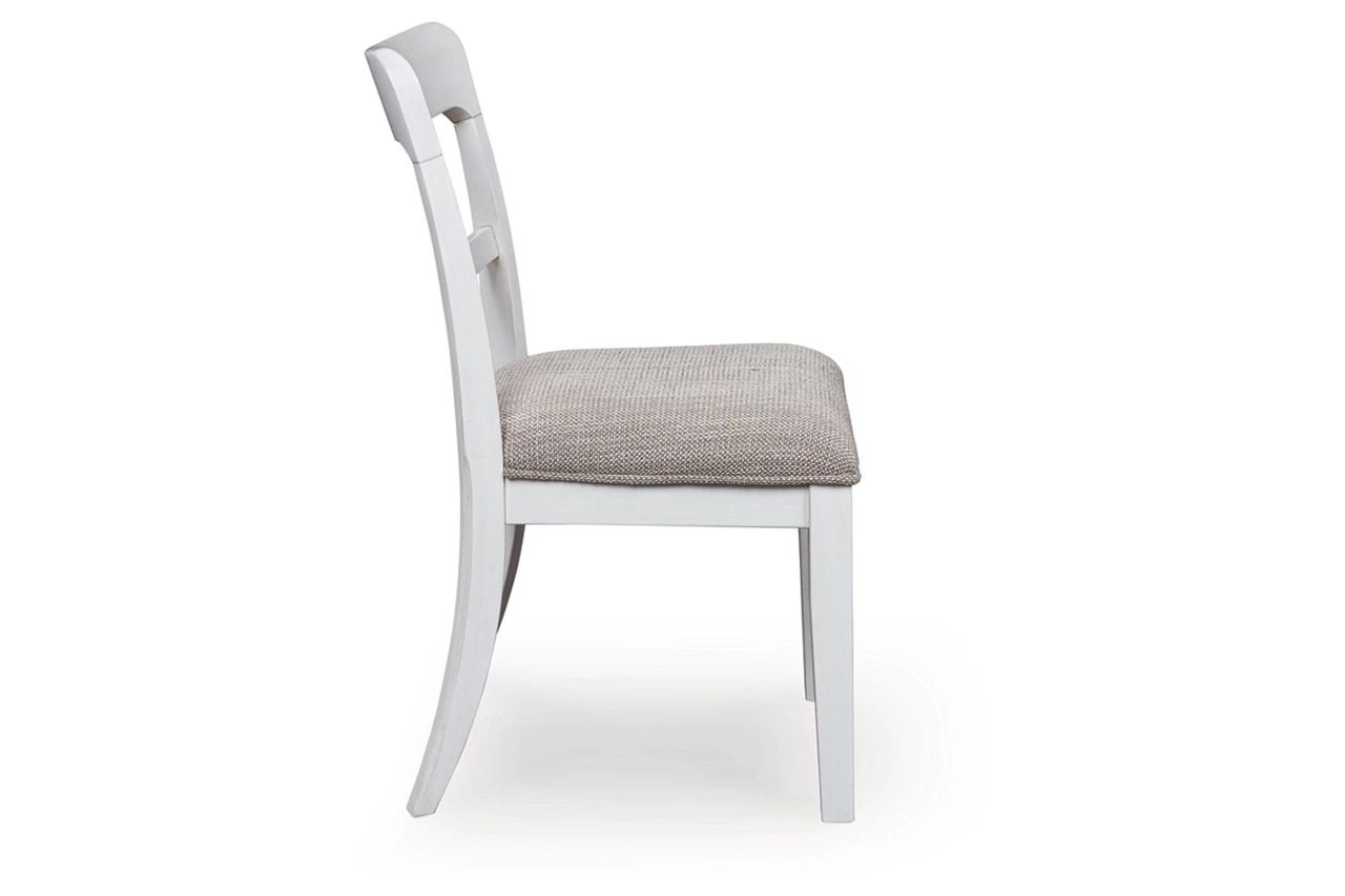 Basinger Dining Chair Set of 2 In White NCD82402