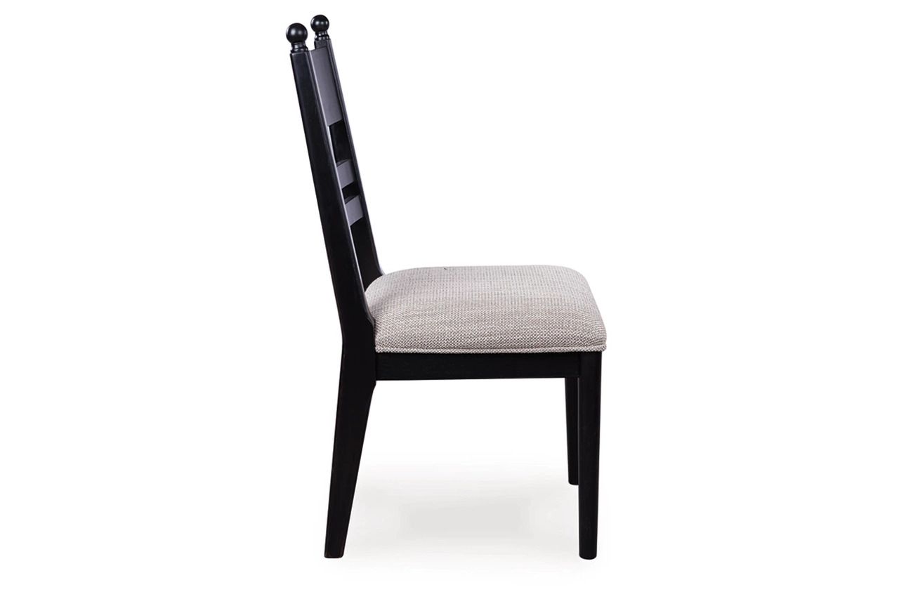 Basinger Dining Chair Set of 2 In Black NCD82407