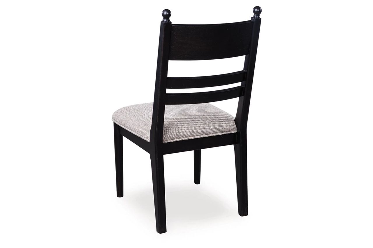 Basinger Dining Chair Set of 2 In Black NCD82407