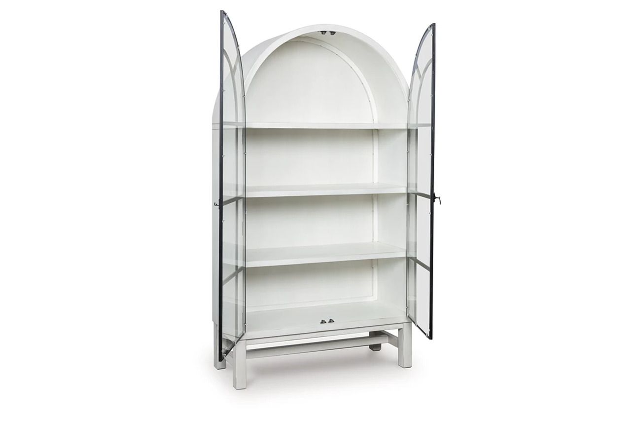 Basinger Display Cabinet In White NCD824276