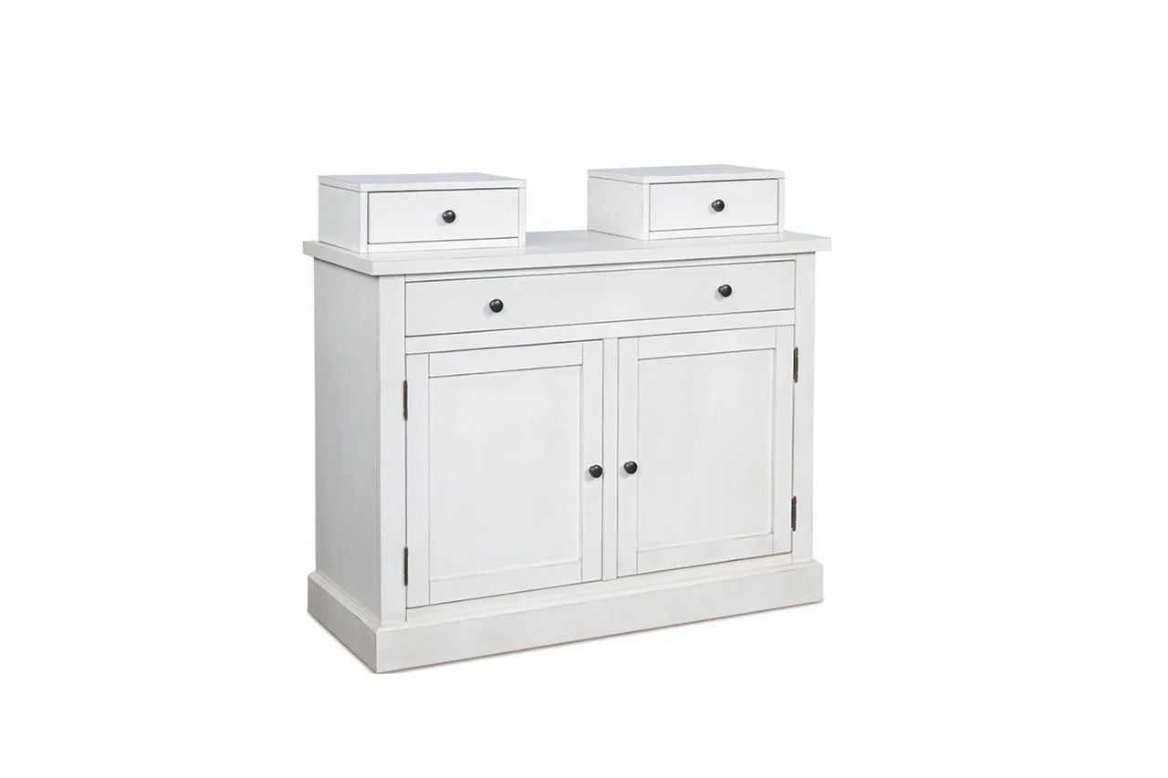 Basinger Bakers Rack Base In White NCD824280