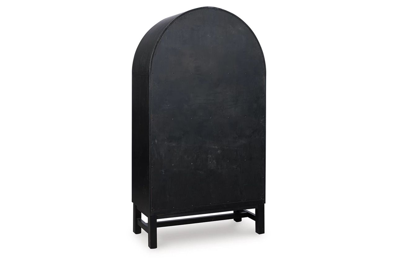Basinger Display Cabinet In Black and Brown NCD824376