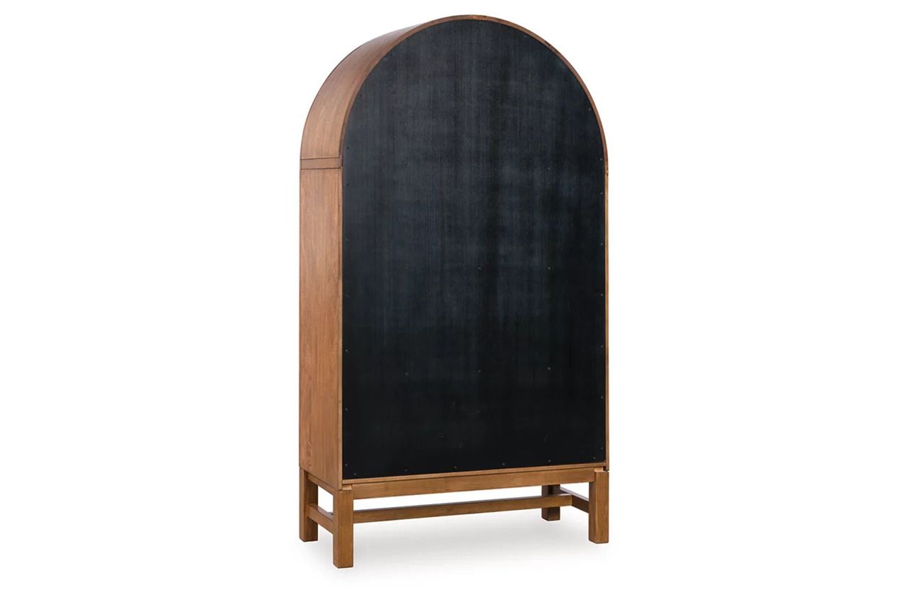 Basinger Display Cabinet In Brown and Black NCD824476