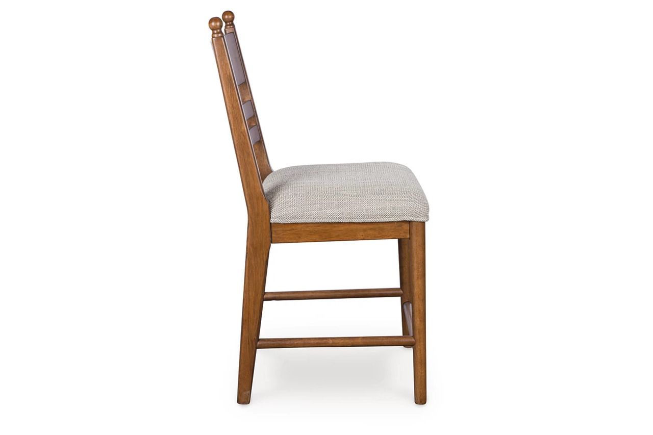 Basinger Counter Height Barstool Set of 2 In Brown NCD824924