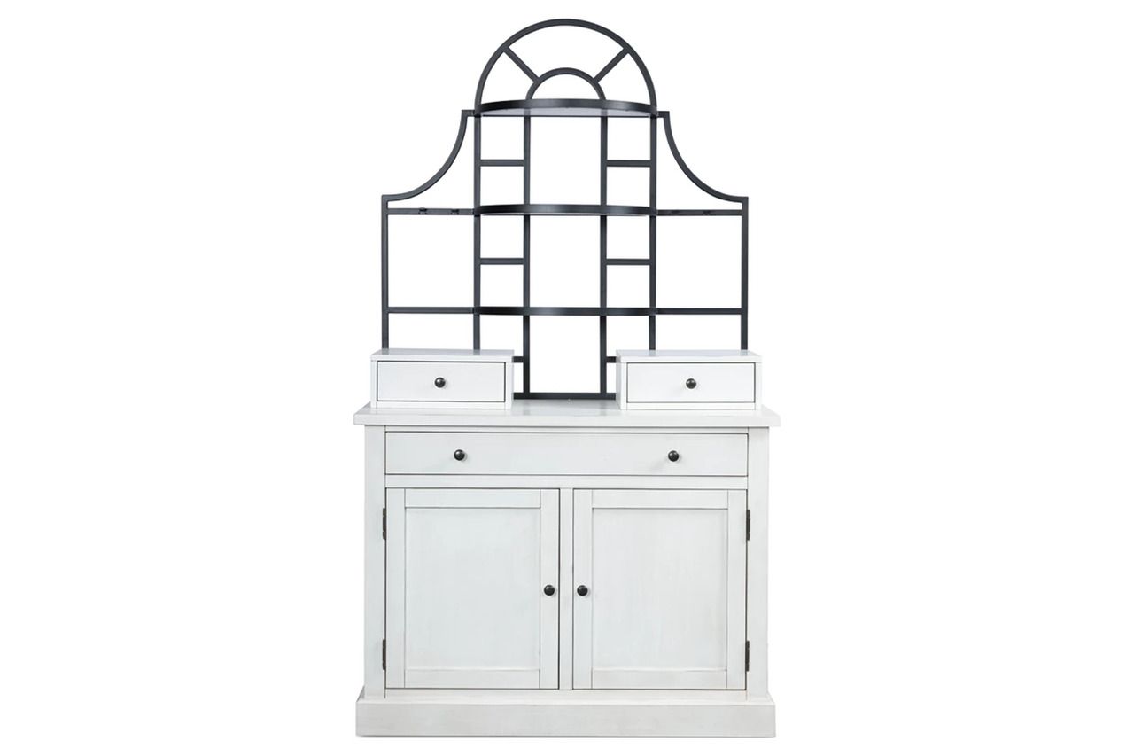 Basinger Baker's Rack In White NCD824D1