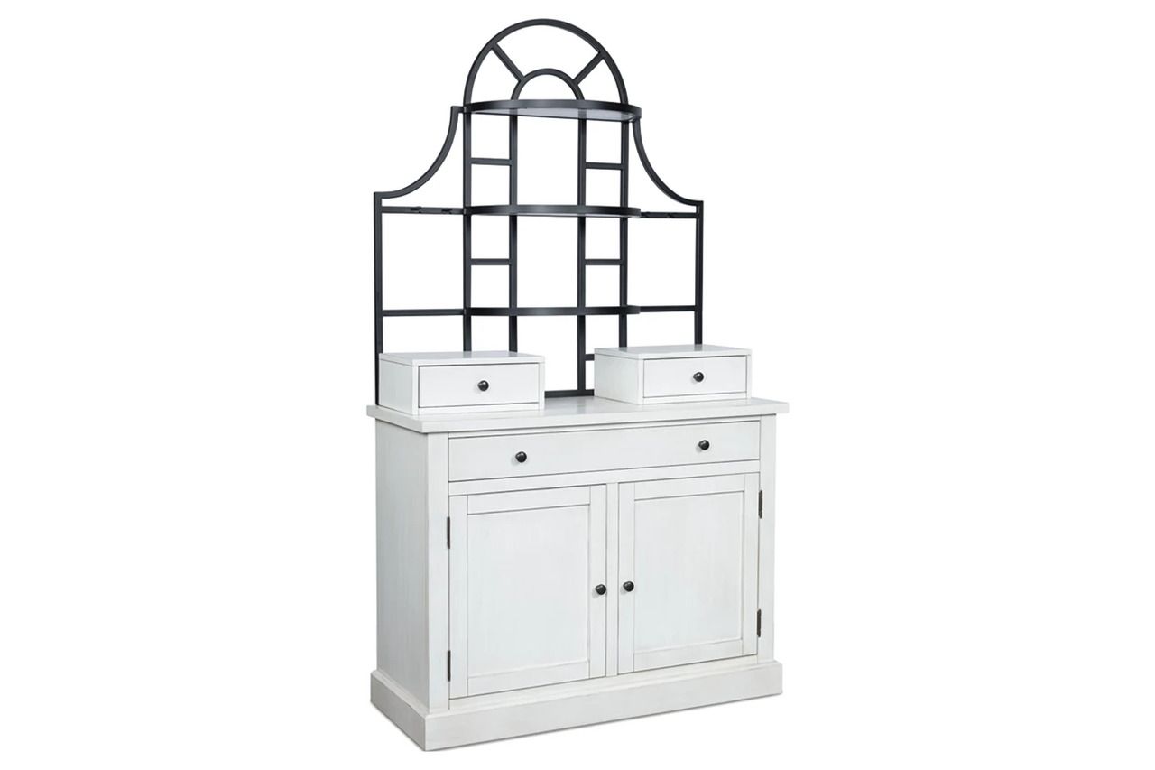 Basinger Baker's Rack In White NCD824D1