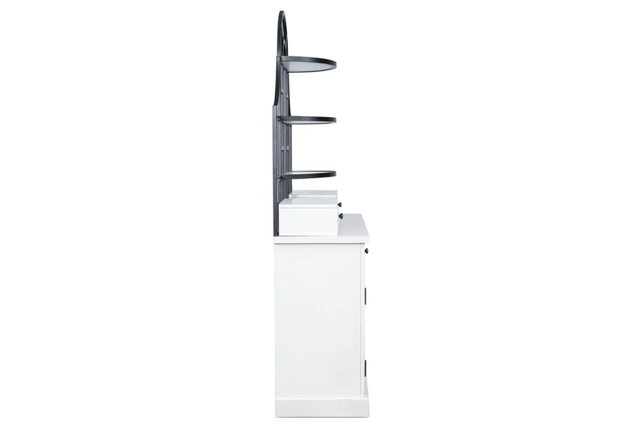 Basinger Baker's Rack In White NCD824D1