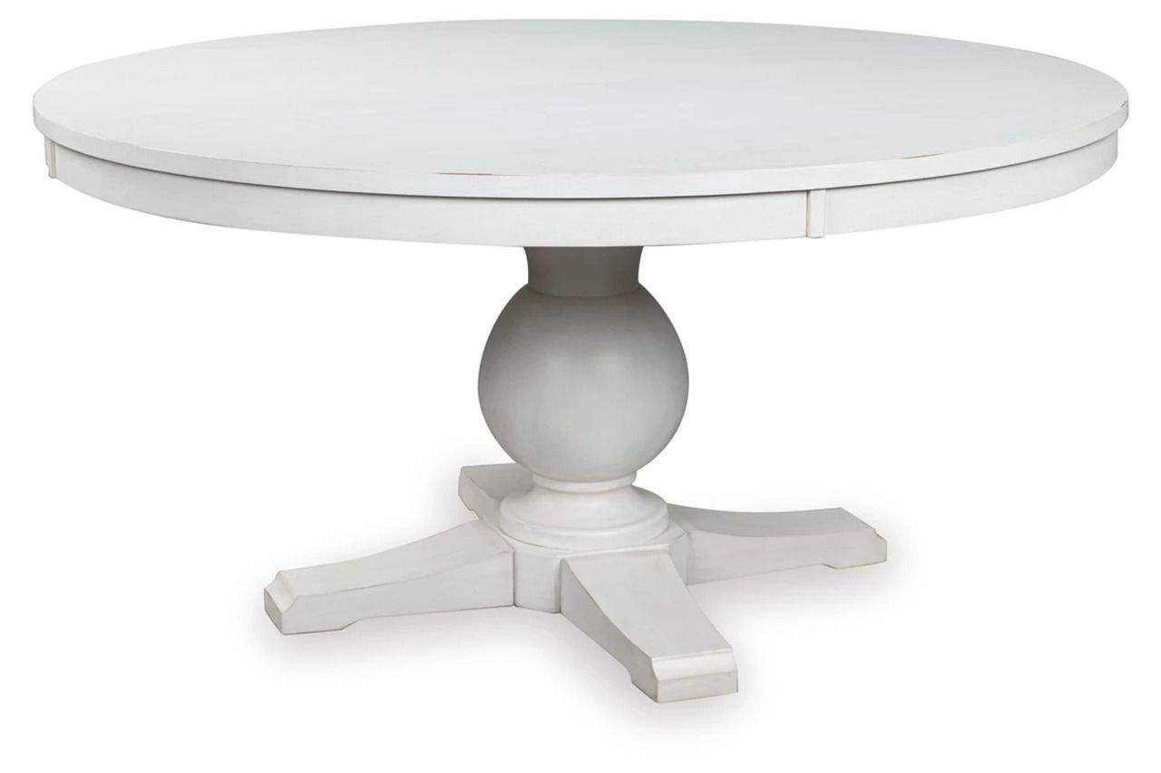 Basinger Dining Table In White NCD824D10
