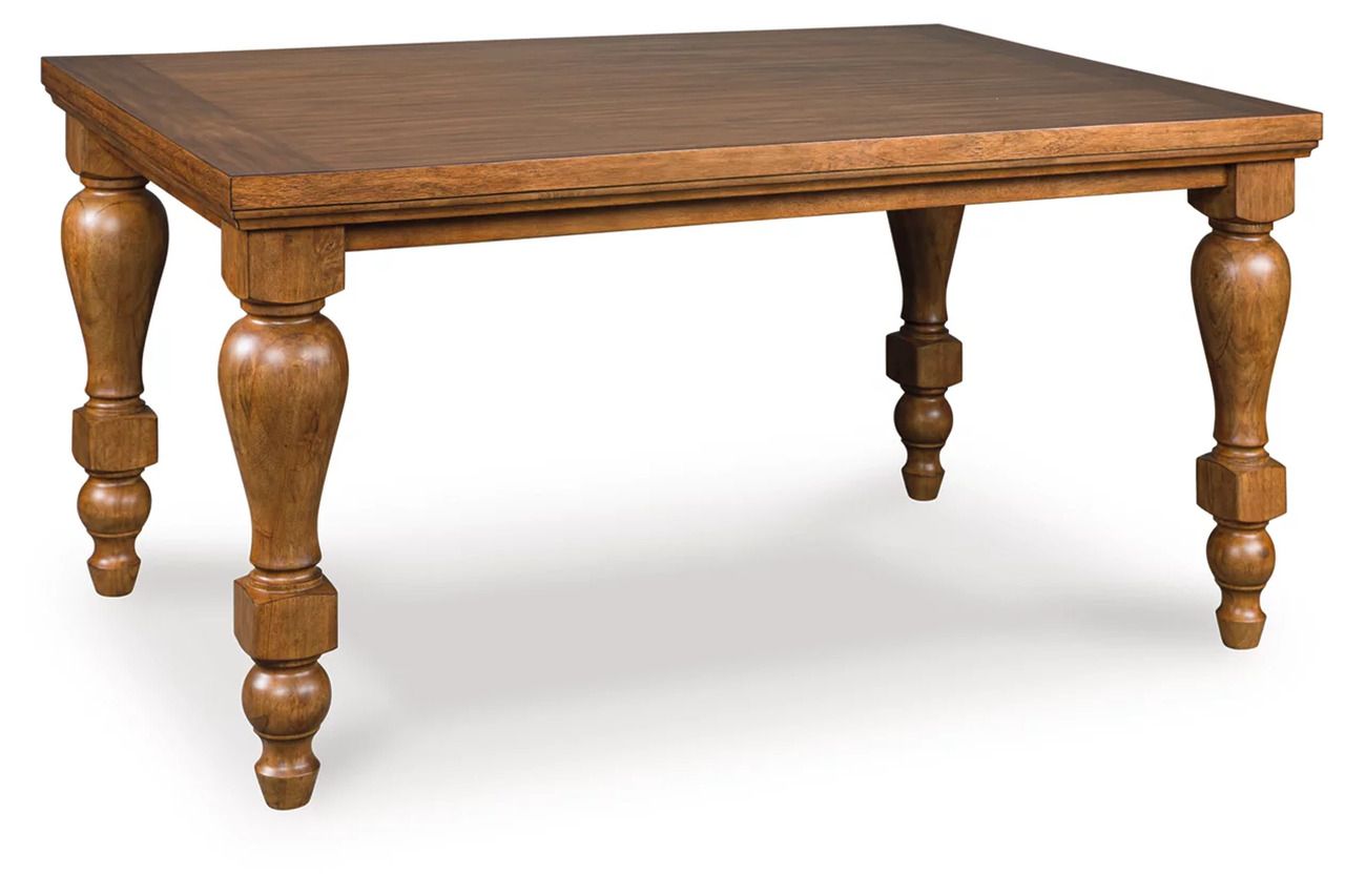 Basinger Counter Height Dining Room Set In White and Brown NCD824D13