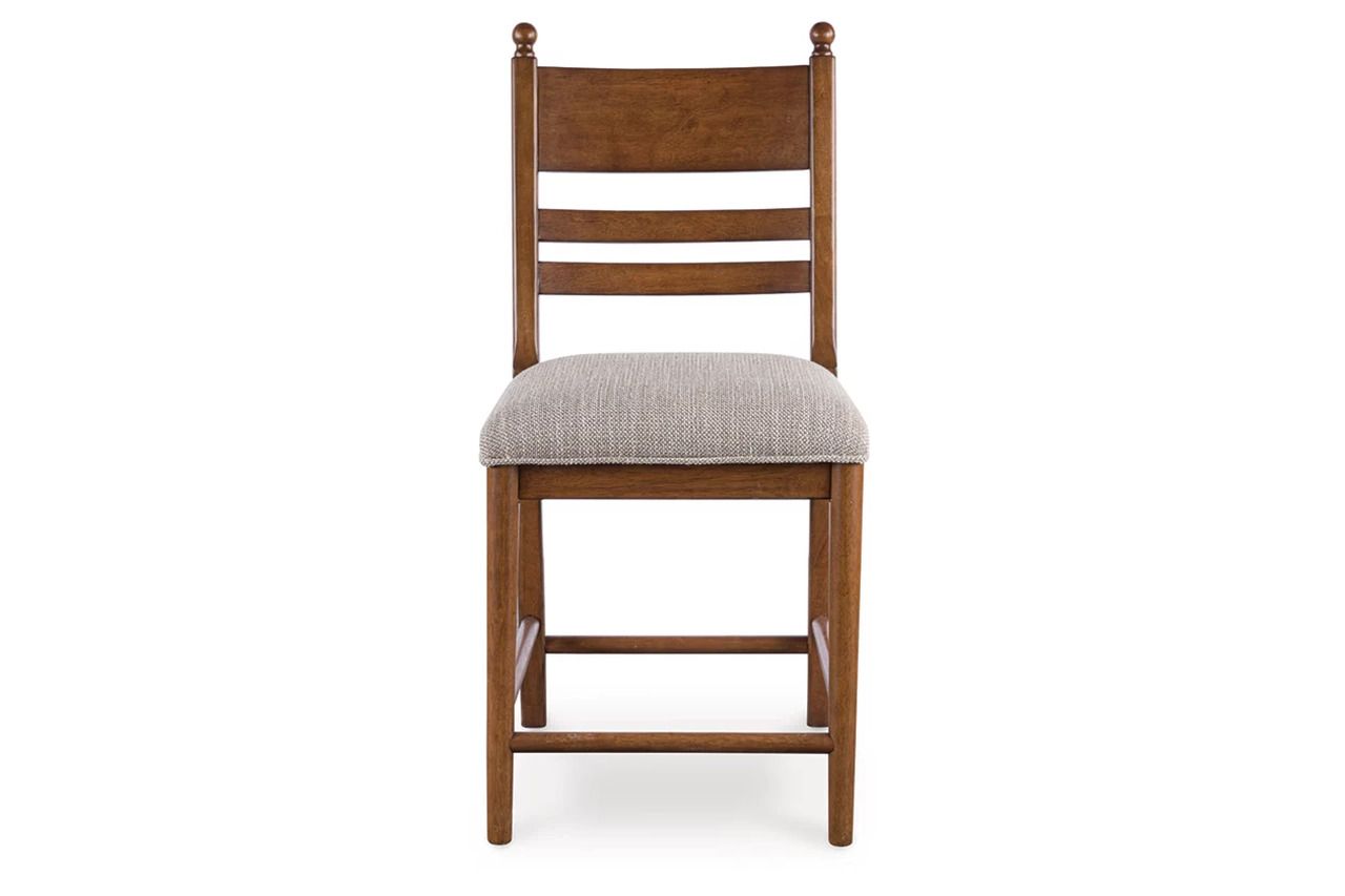 Basinger Counter Height Dining Room Set In Brown NCD824D19