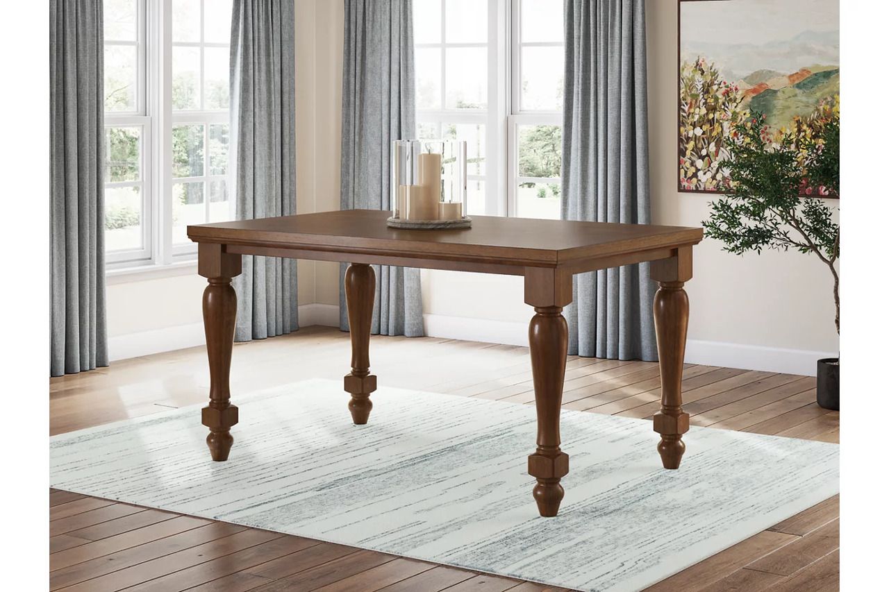 Basinger Counter Height Dining Room Set In Brown NCD824D19