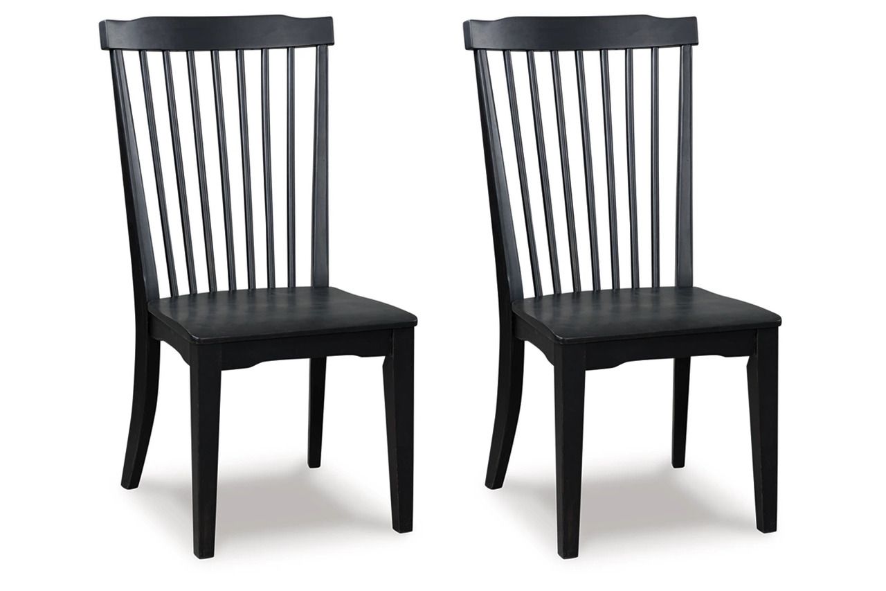 Basinger Dining Room Set In Brown and Black NCD824D22