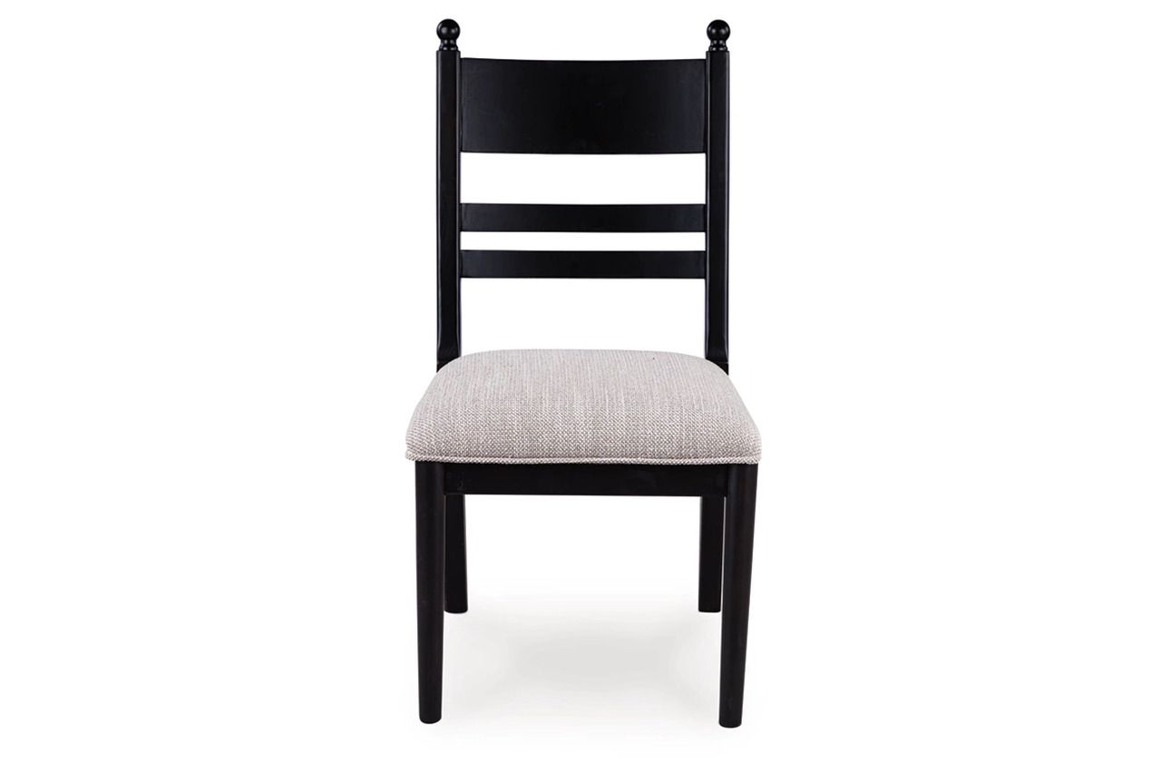 Basinger Dining Room Set In Brown and Black NCD824D25