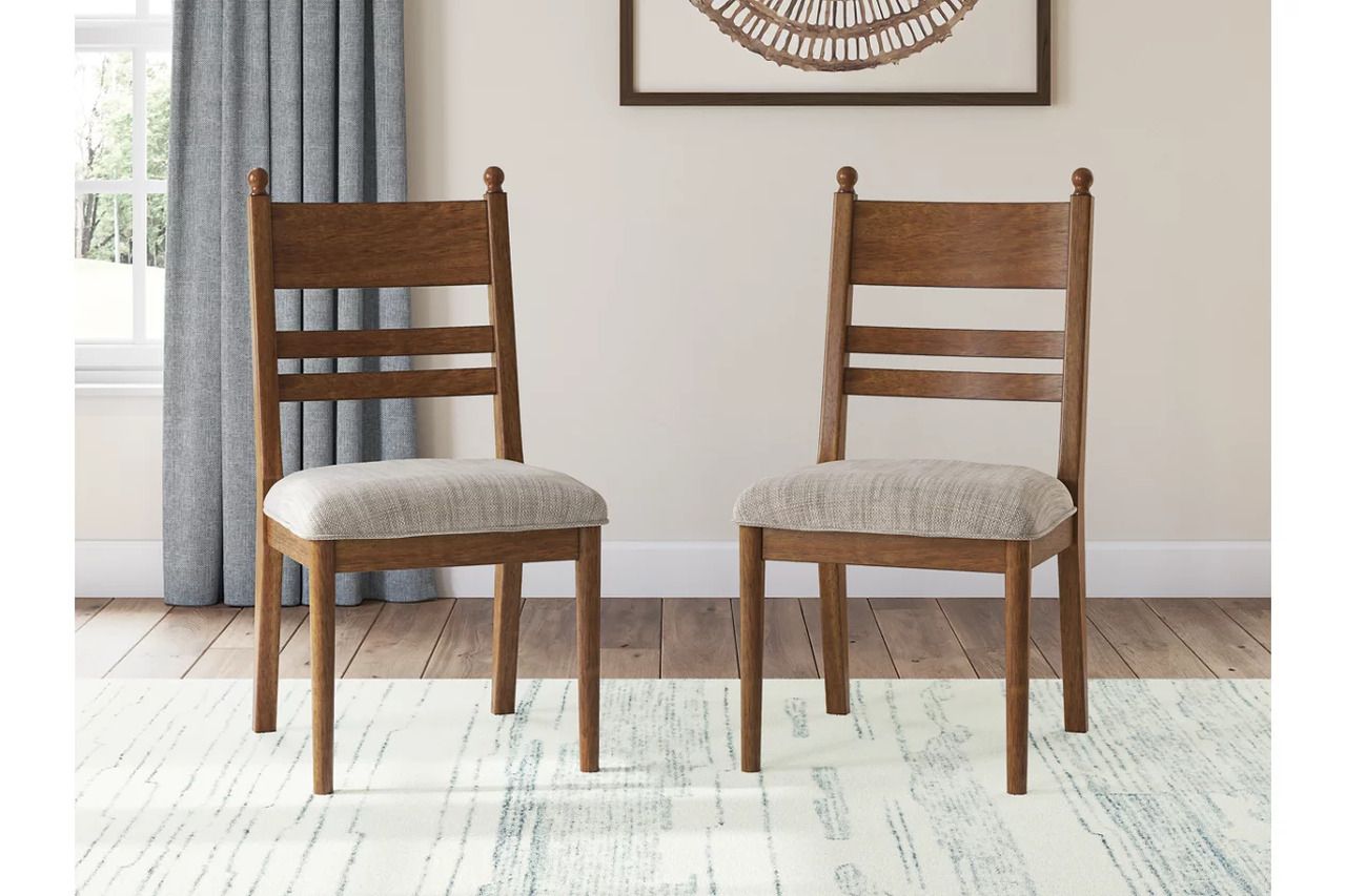 Basinger Dining Room Set In Brown NCD824D26