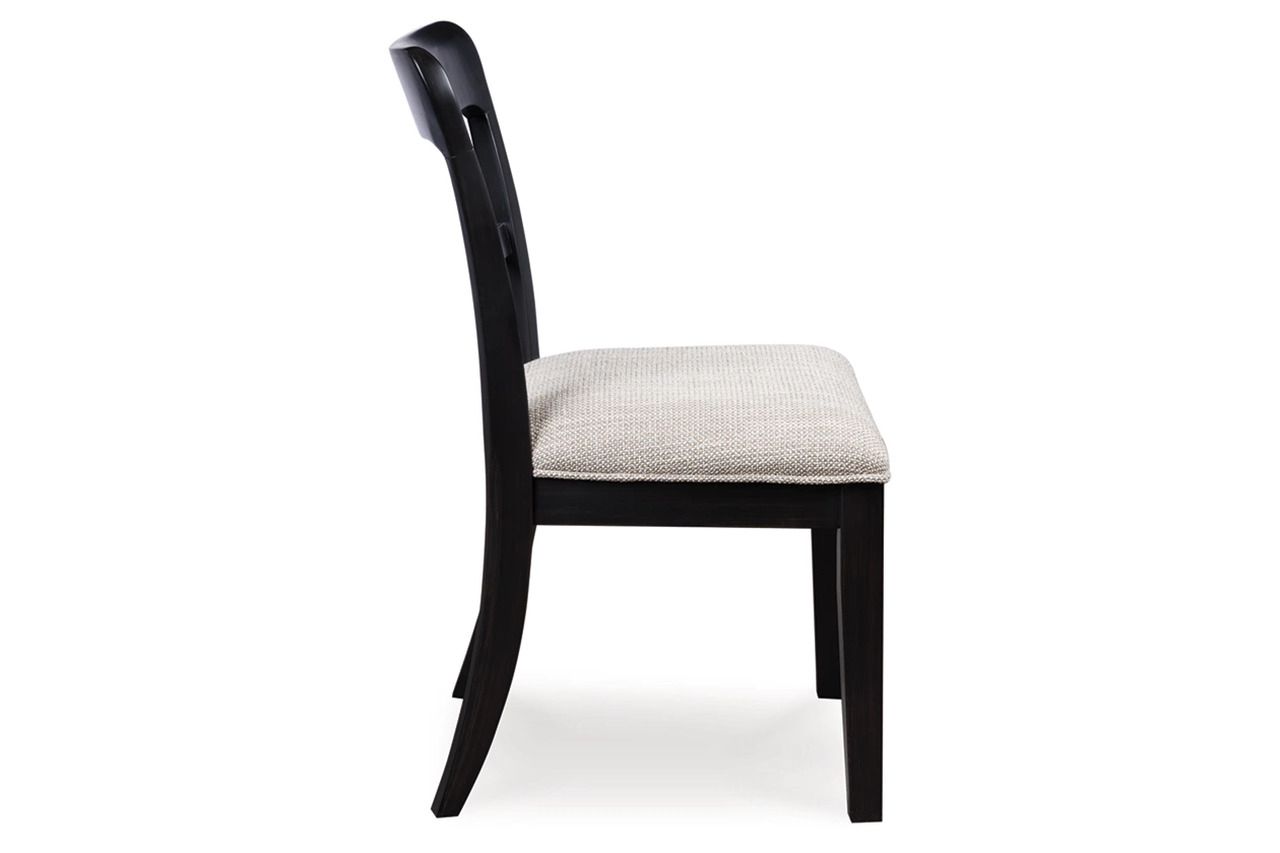 Basinger Extension Dining Room Set In Brown and Black NCD824D30
