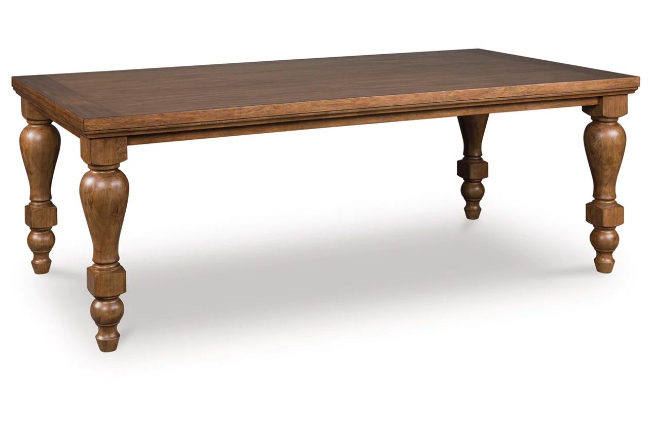 Basinger Dining Room Set In Brown NCD824D4