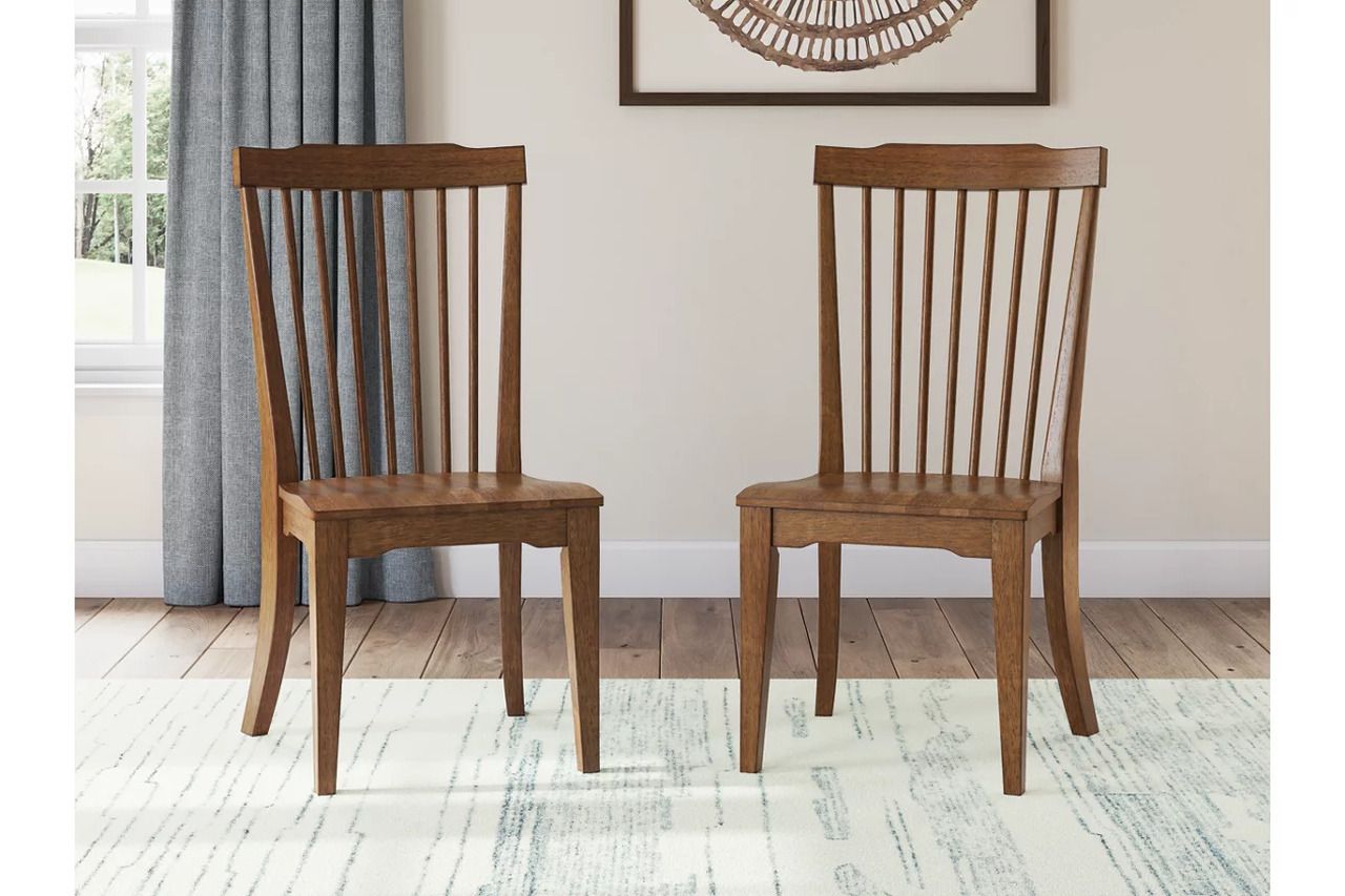 Basinger Dining Room Set In Brown NCD824D4