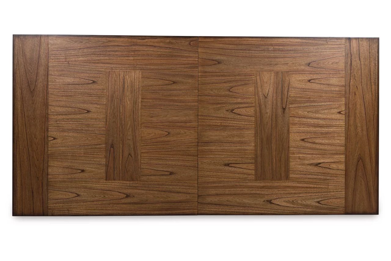 Basinger Extension Dining Room Set In Brown and Black NCD824D7