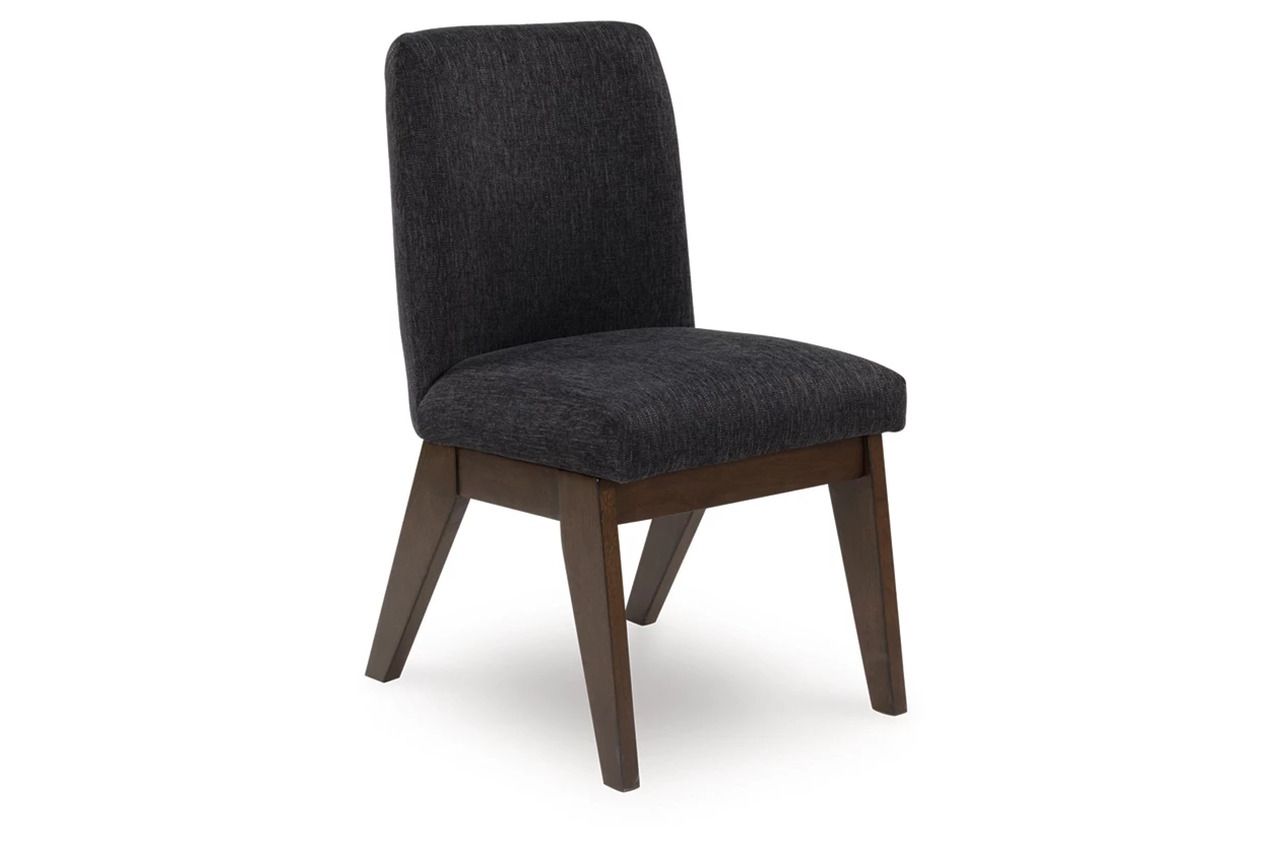 Yingden Dining Chair Set of 2 In Dark Brown NCD85701