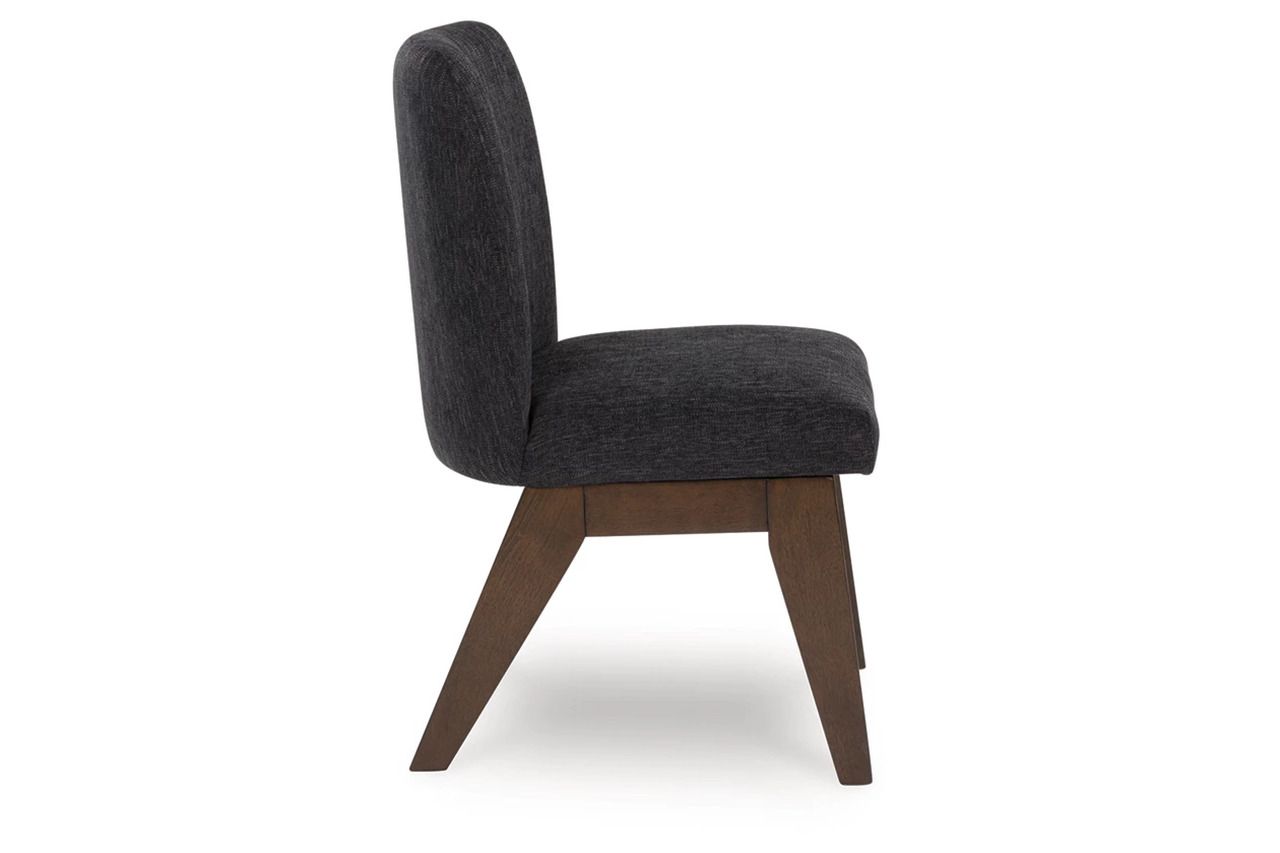 Yingden Dining Chair Set of 2 In Dark Brown NCD85701