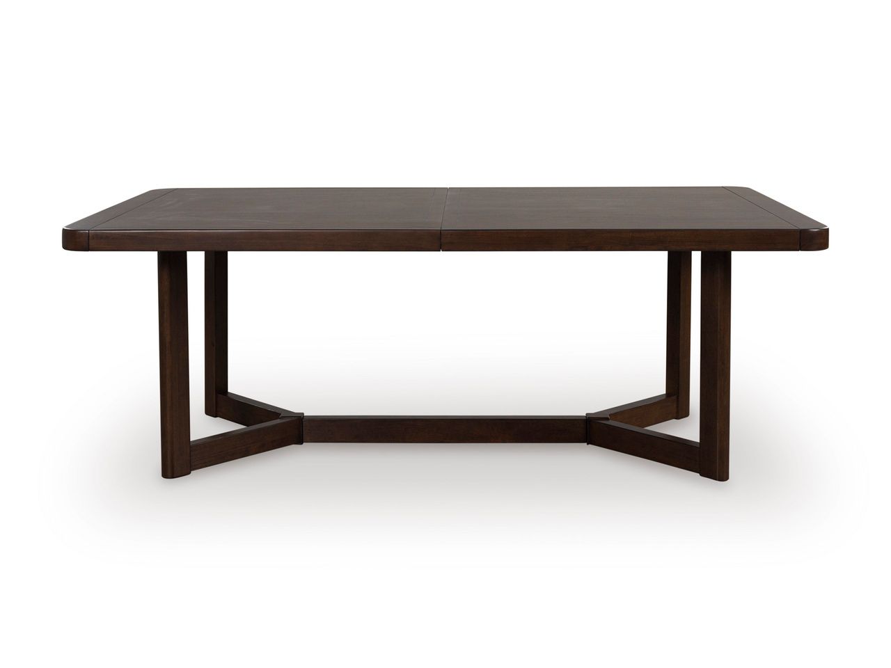 Yingden Dining Extension Table In Dark Brown NCD85735